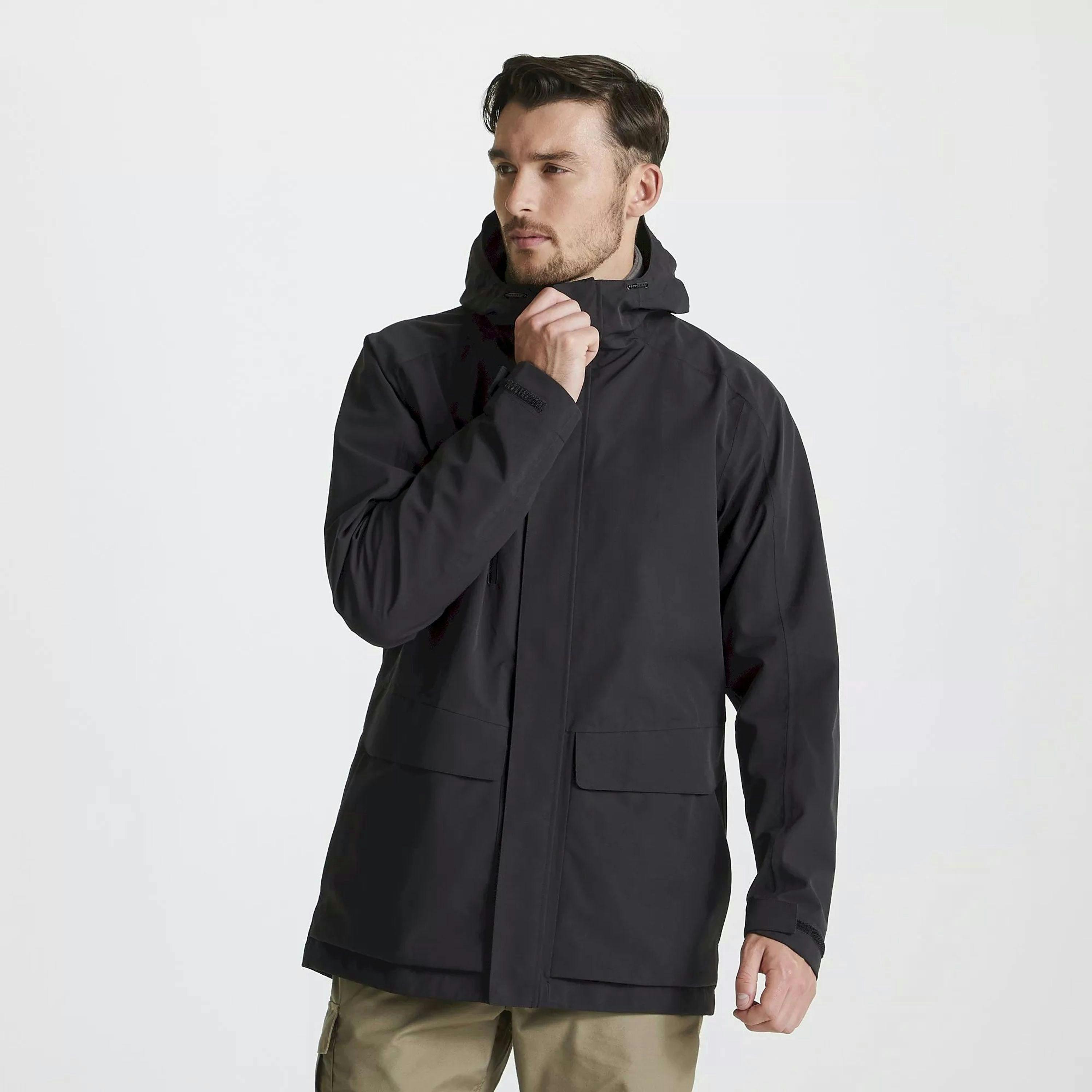 Craghoppers Unisex Adult Pro Stretch Waterproof Jacket , view 3 of 3