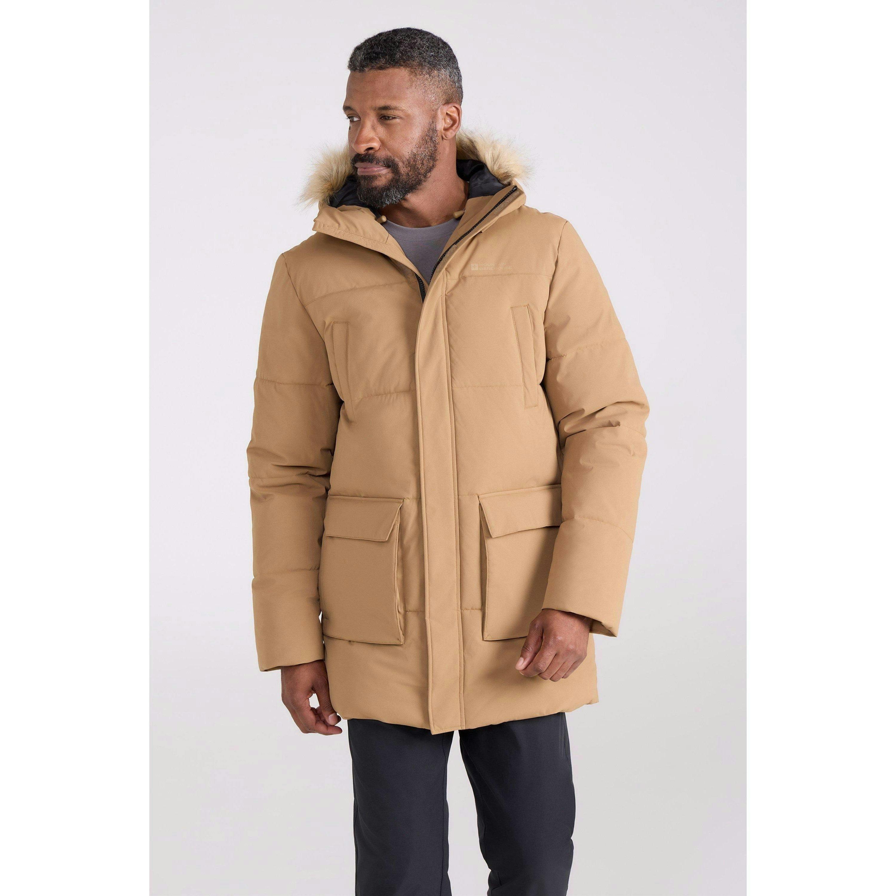 Mountain Warehouse Mens Fern Water Resistant Padded Parka , view 1 of 1