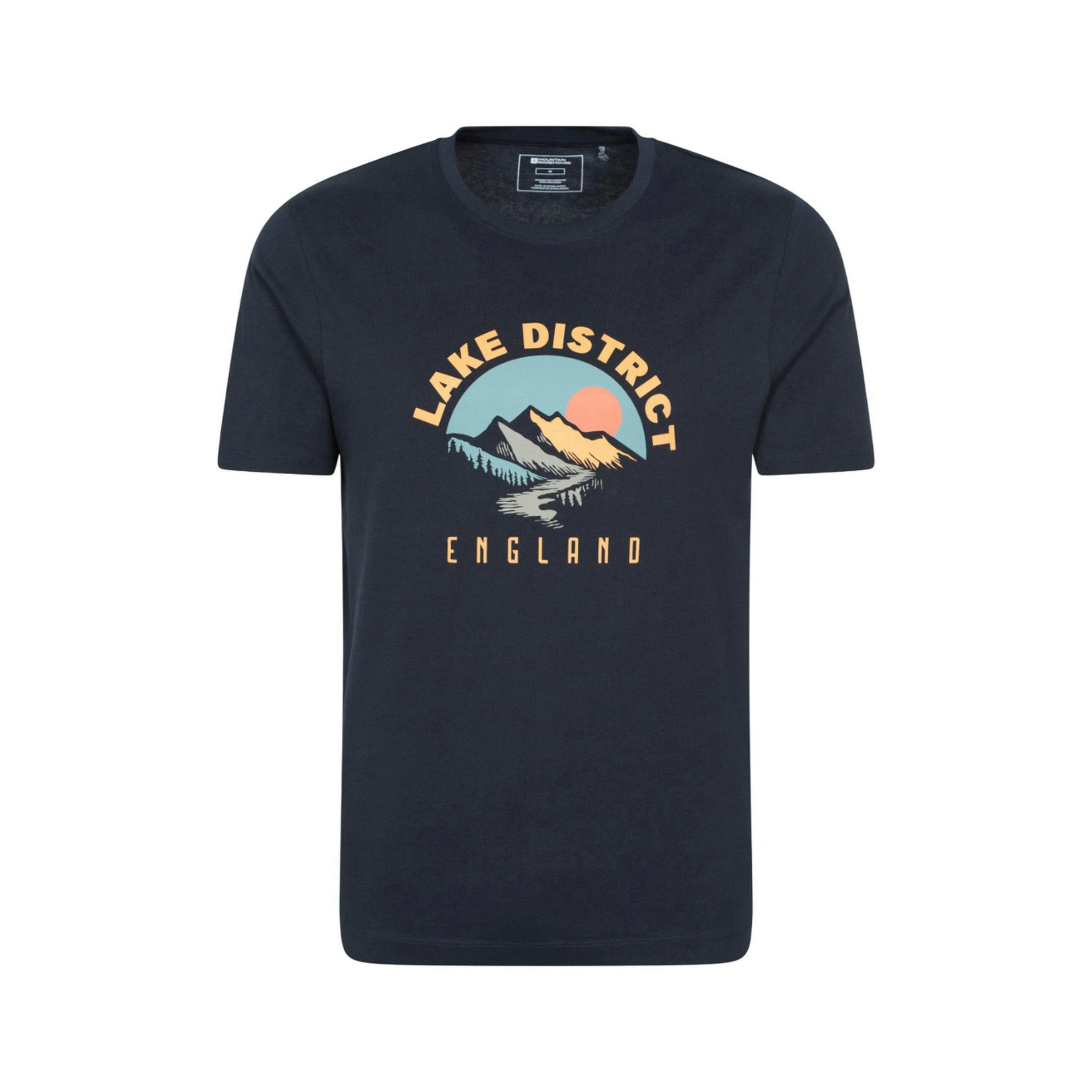 Mountain Warehouse Mens Lake District Short-Sleeved T-Shirt , view 1 of 5