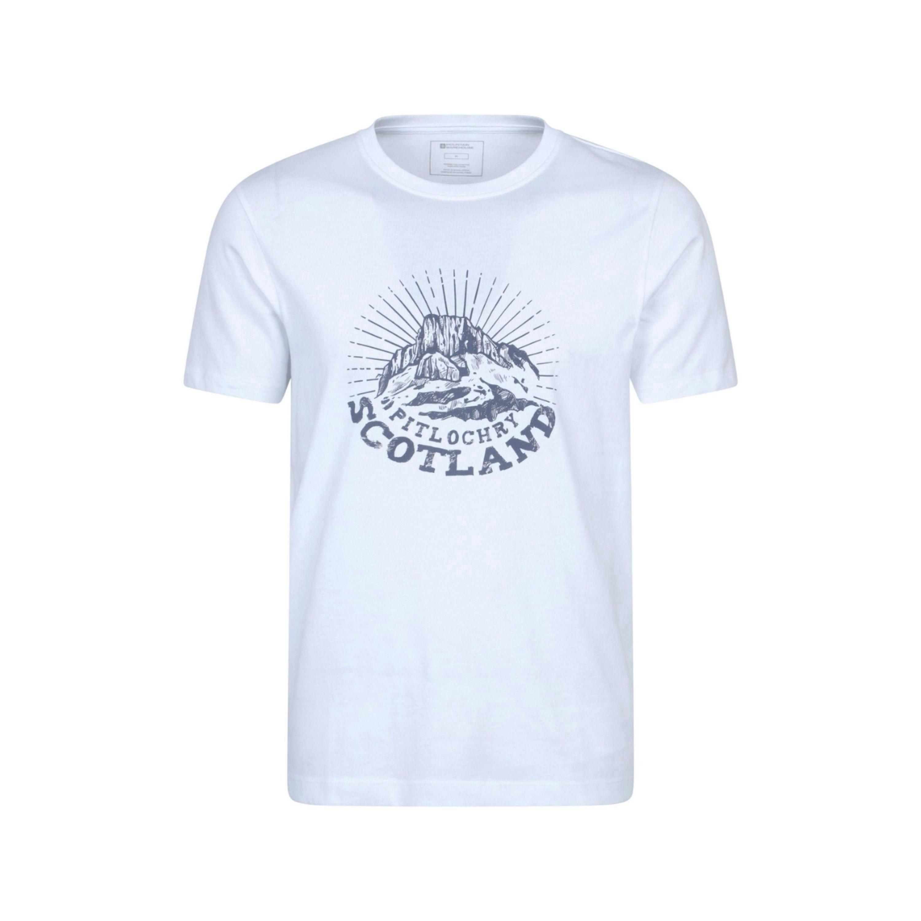 Mountain Warehouse Mens Pitlochry Short-Sleeved T-Shirt , view 1 of 3