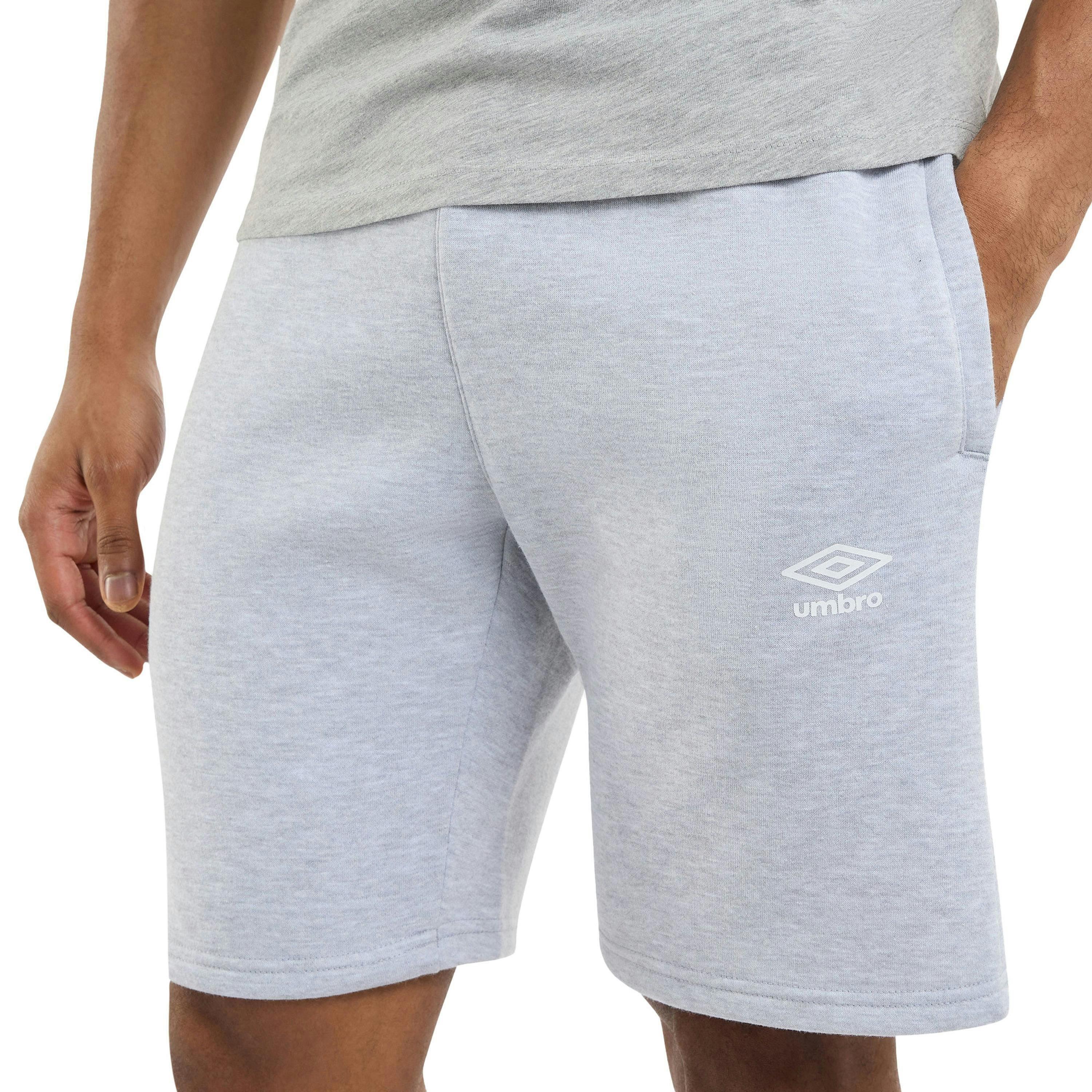 Umbro Mens Fleece Logo Casual Shorts , view 3 of 3