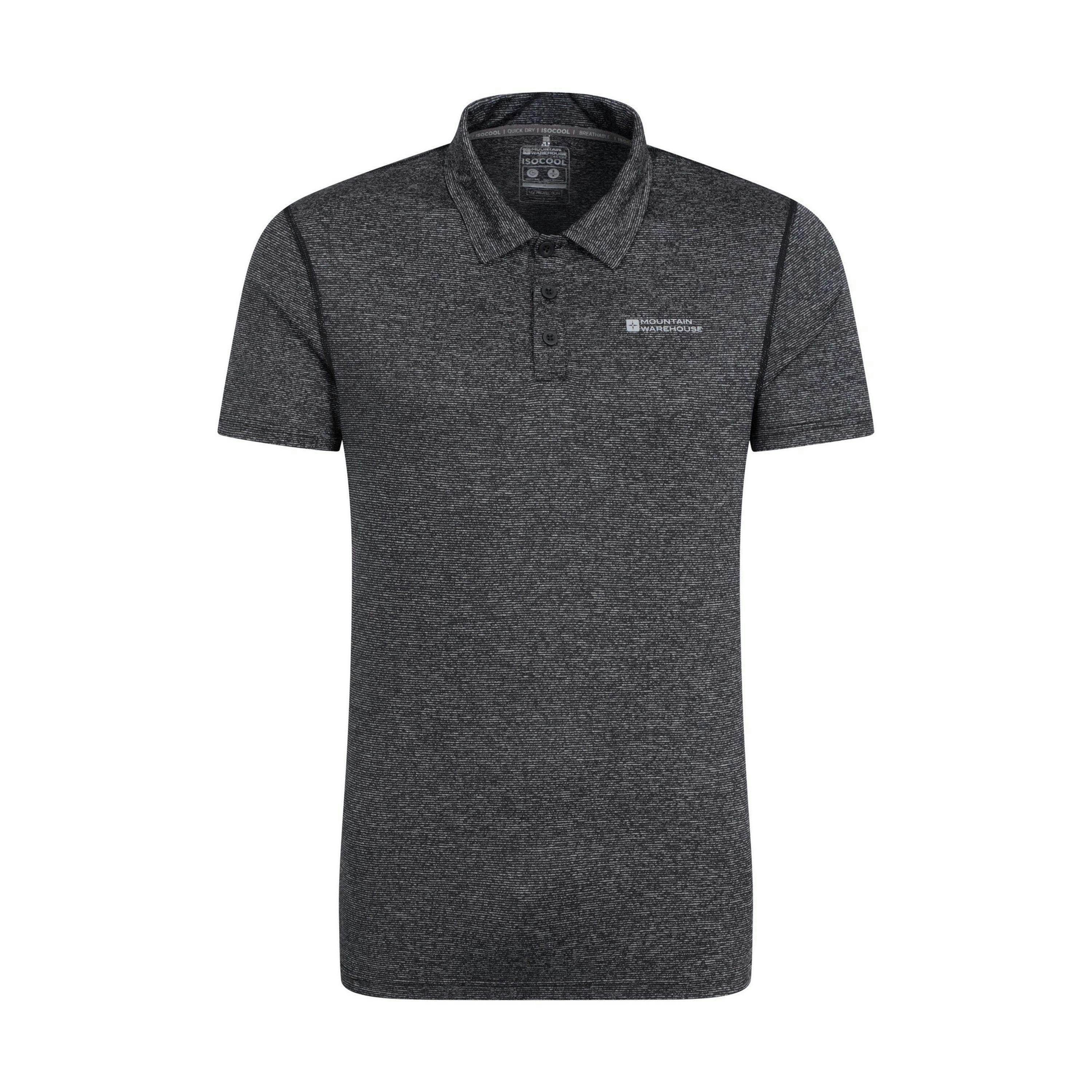 Mountain Warehouse Mens Agra Stripe Polo Shirt , view 1 of 4