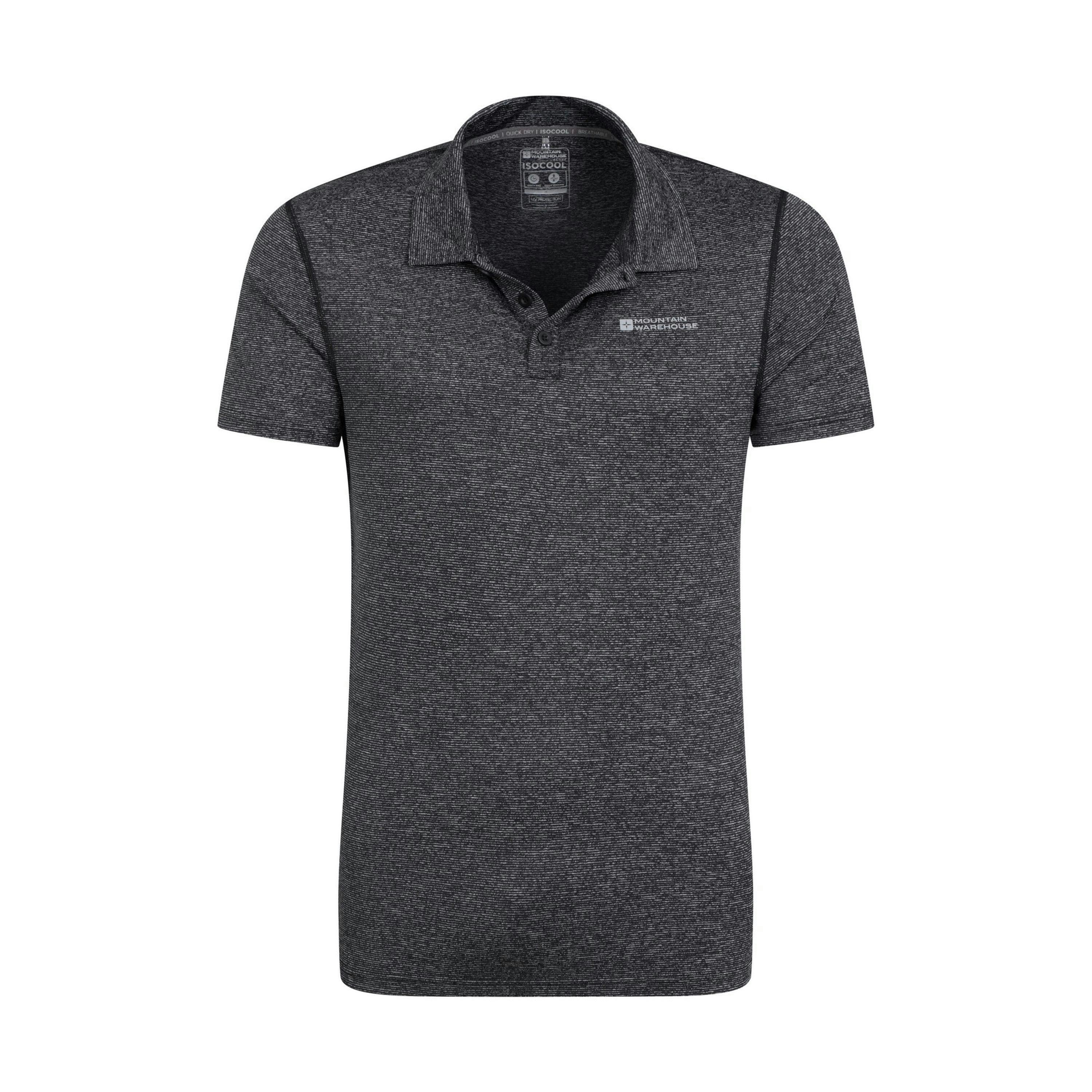 Mountain Warehouse Mens Agra Stripe Polo Shirt , view 4 of 4