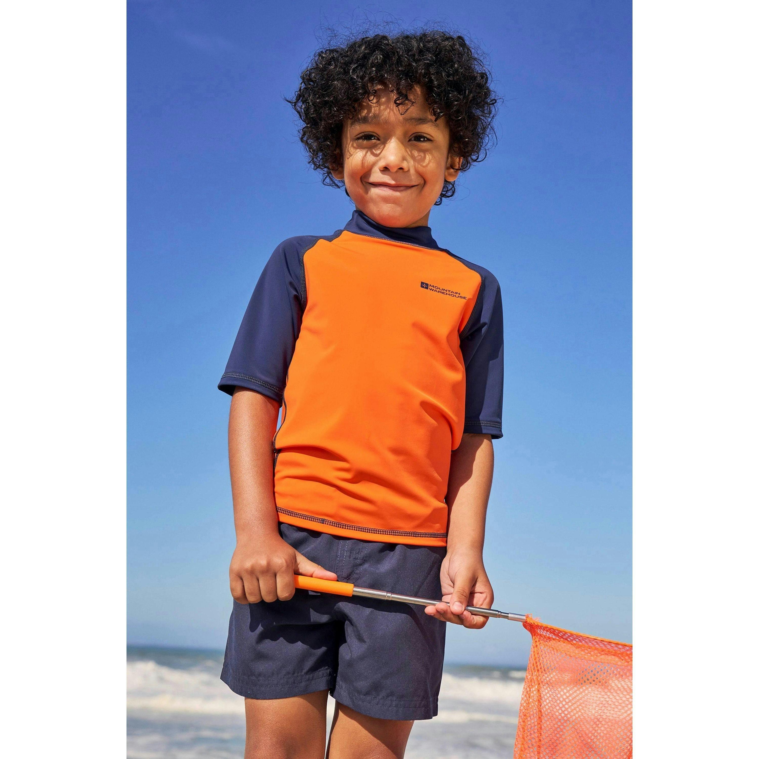 Mountain Warehouse Childrens/Kids Sun Protective Short-Sleeved Swim Vest , view 1 of 1