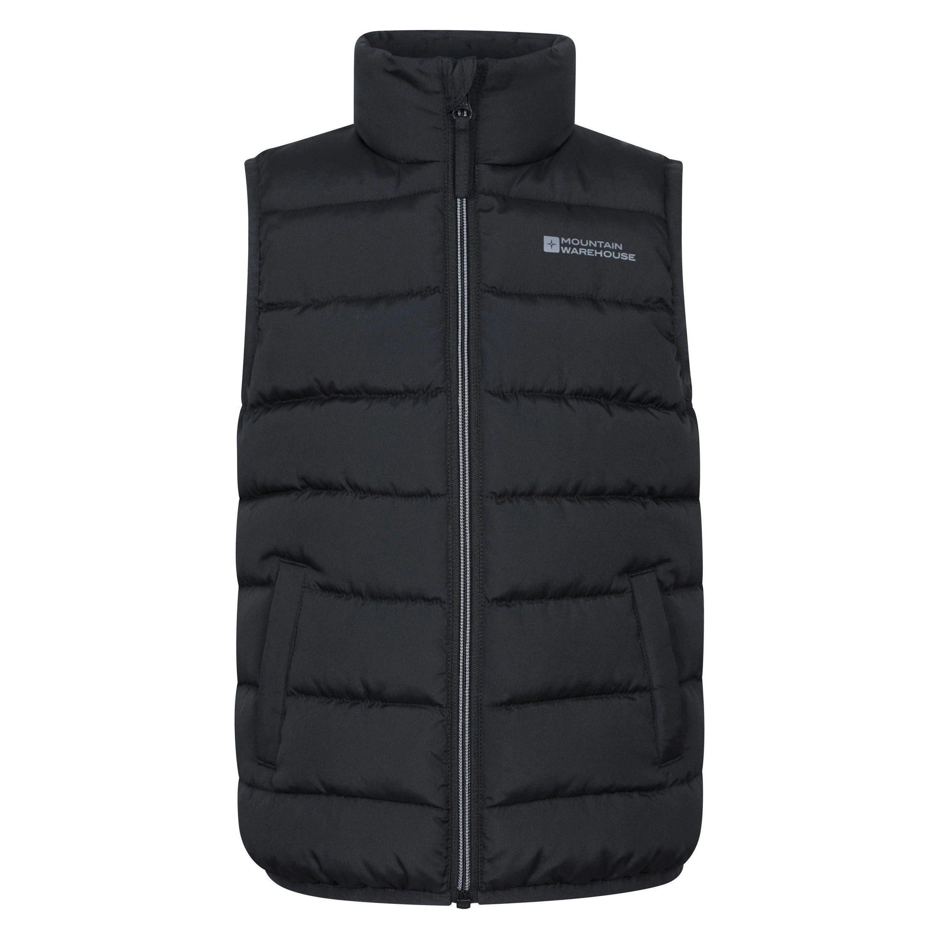Mountain Warehouse Childrens/Kids Rocko Plain Padded Gilet , view 1 of 4