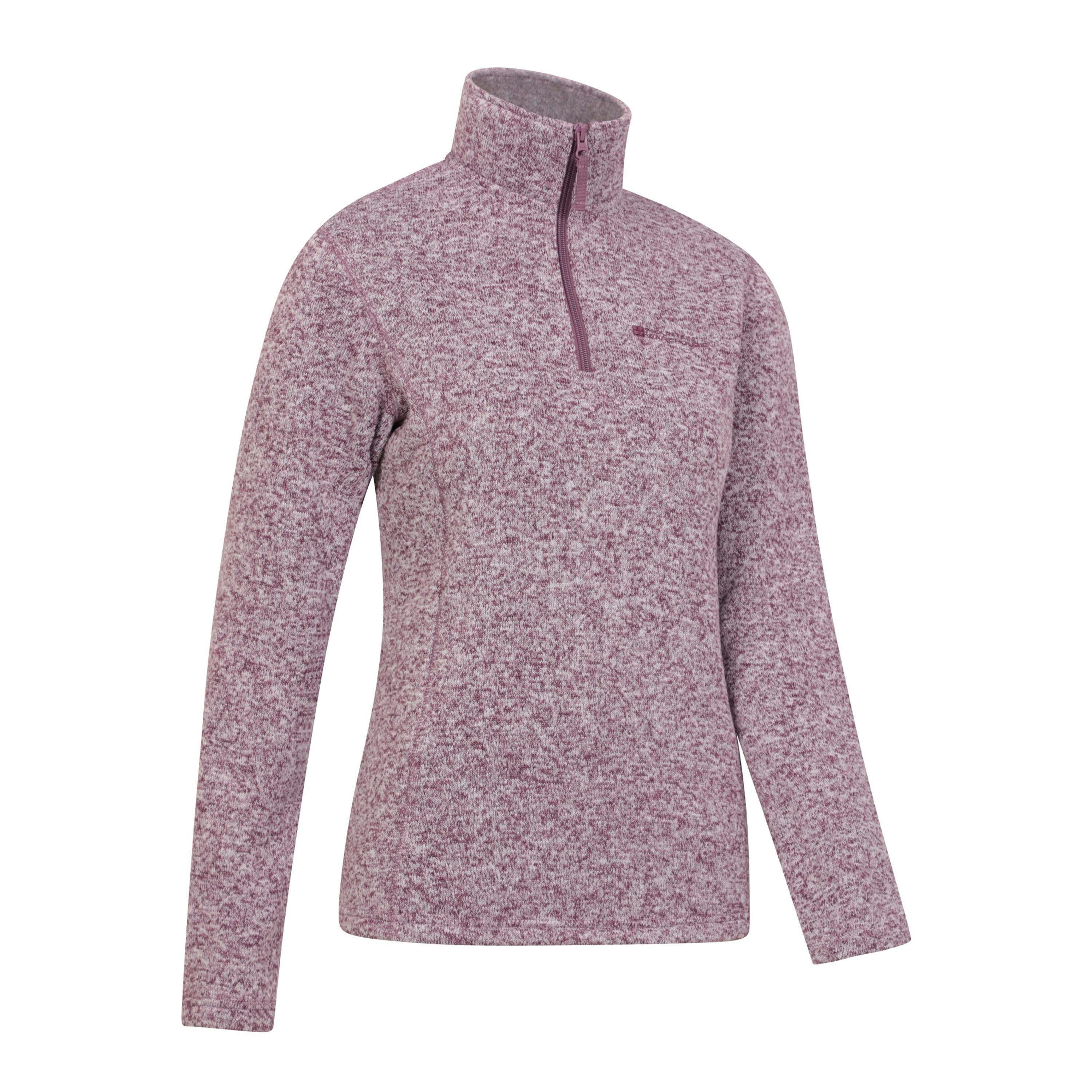 Mountain Warehouse Womens/Ladies Idris Half Zip Fleece Top , view 4 of 4