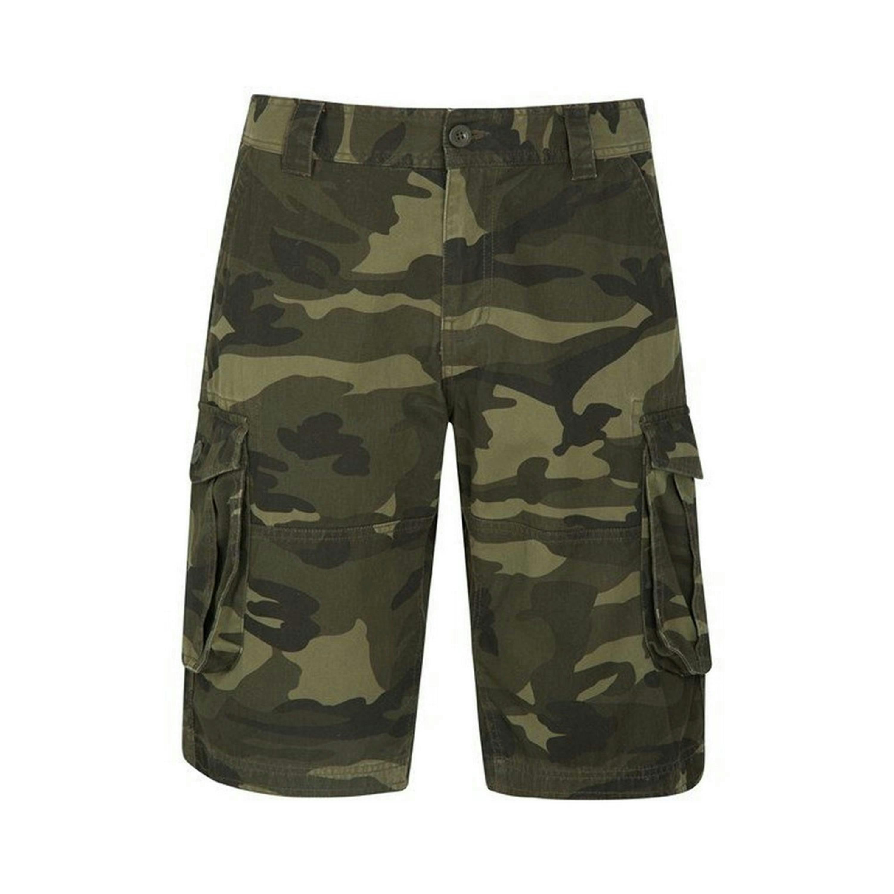 Mountain Warehouse Mens Camo Cargo Shorts , view 1 of 6