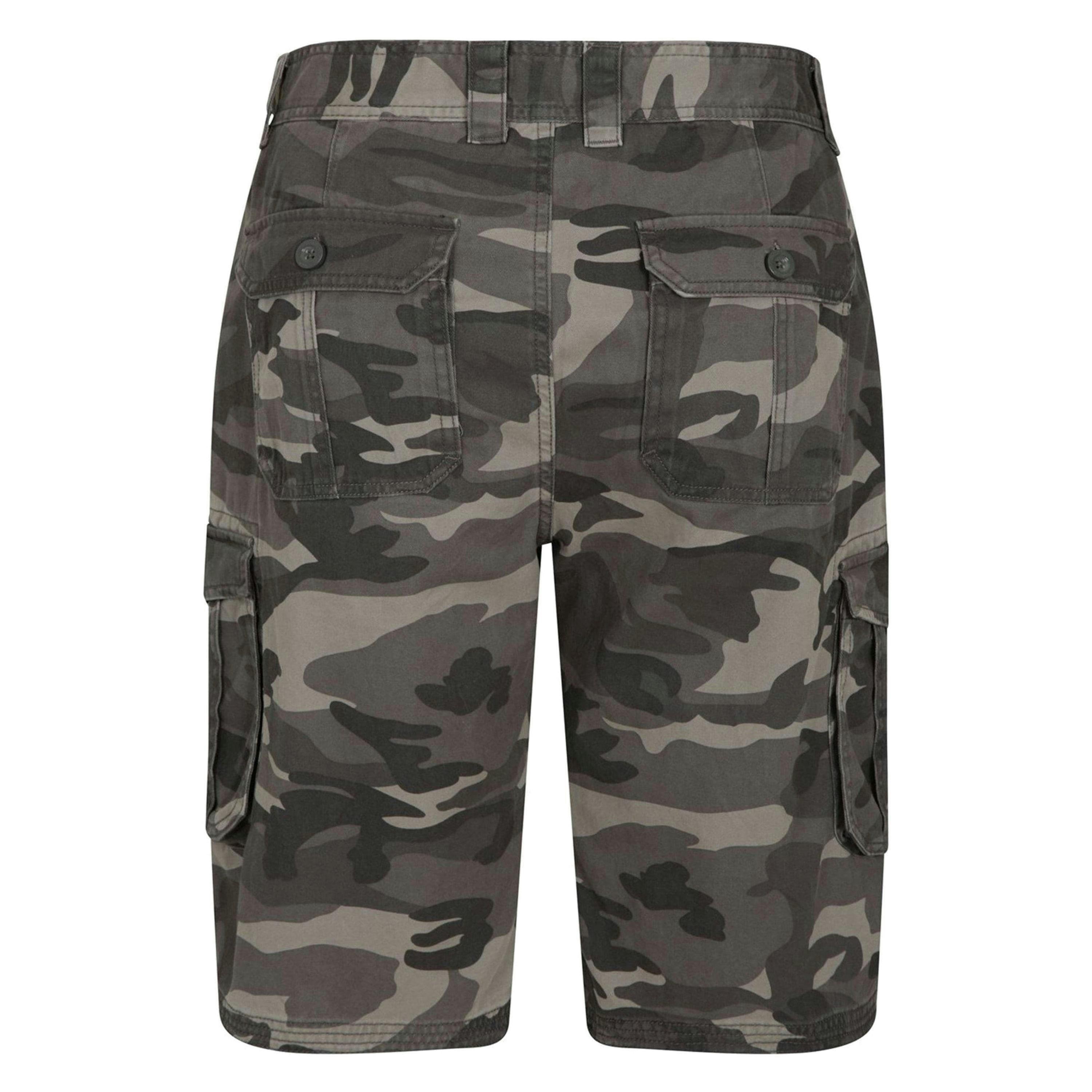 Mountain Warehouse Mens Camo Cargo Shorts , view 2 of 5