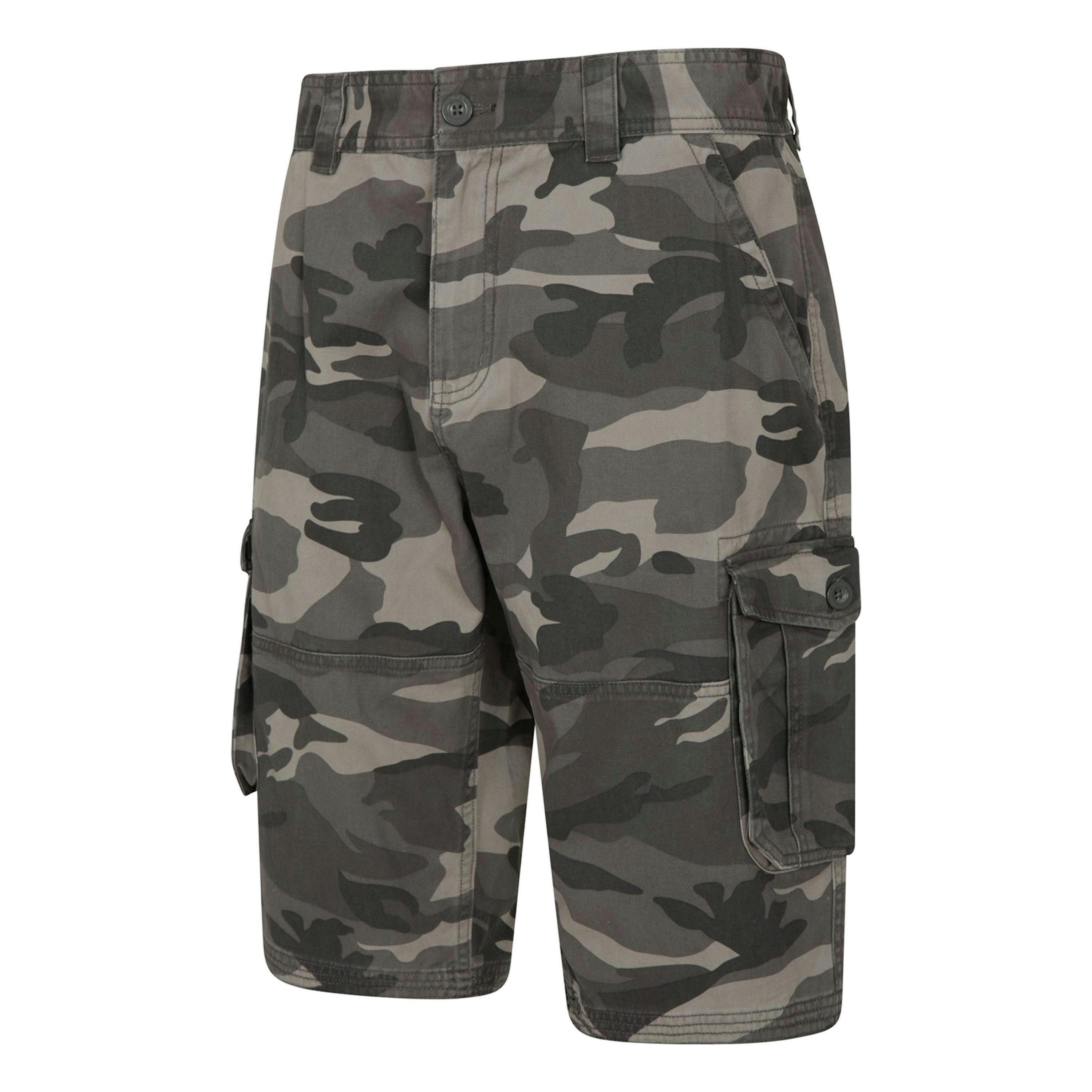 Mountain Warehouse Mens Camo Cargo Shorts , view 3 of 5