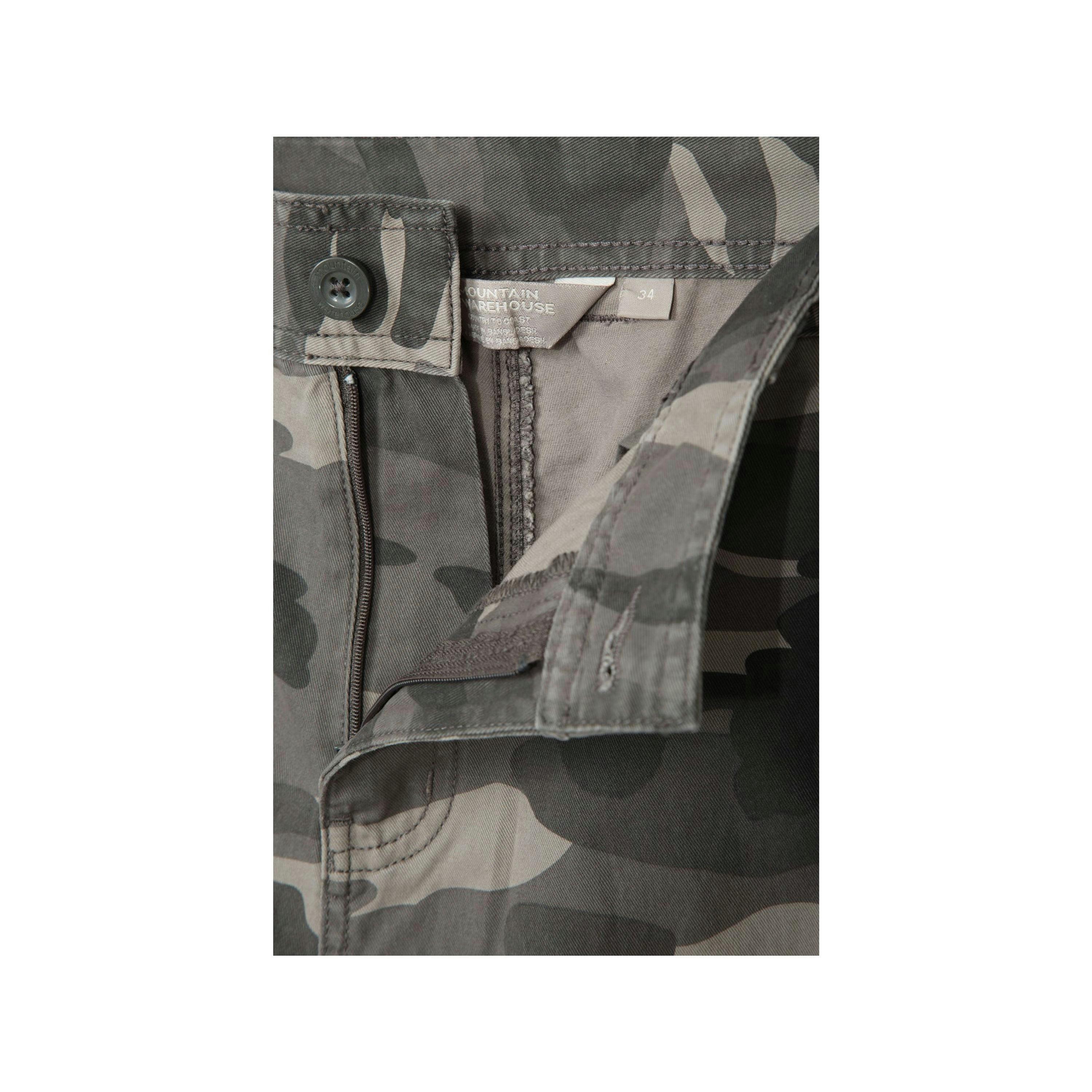 Mountain Warehouse Mens Camo Cargo Shorts , view 5 of 5