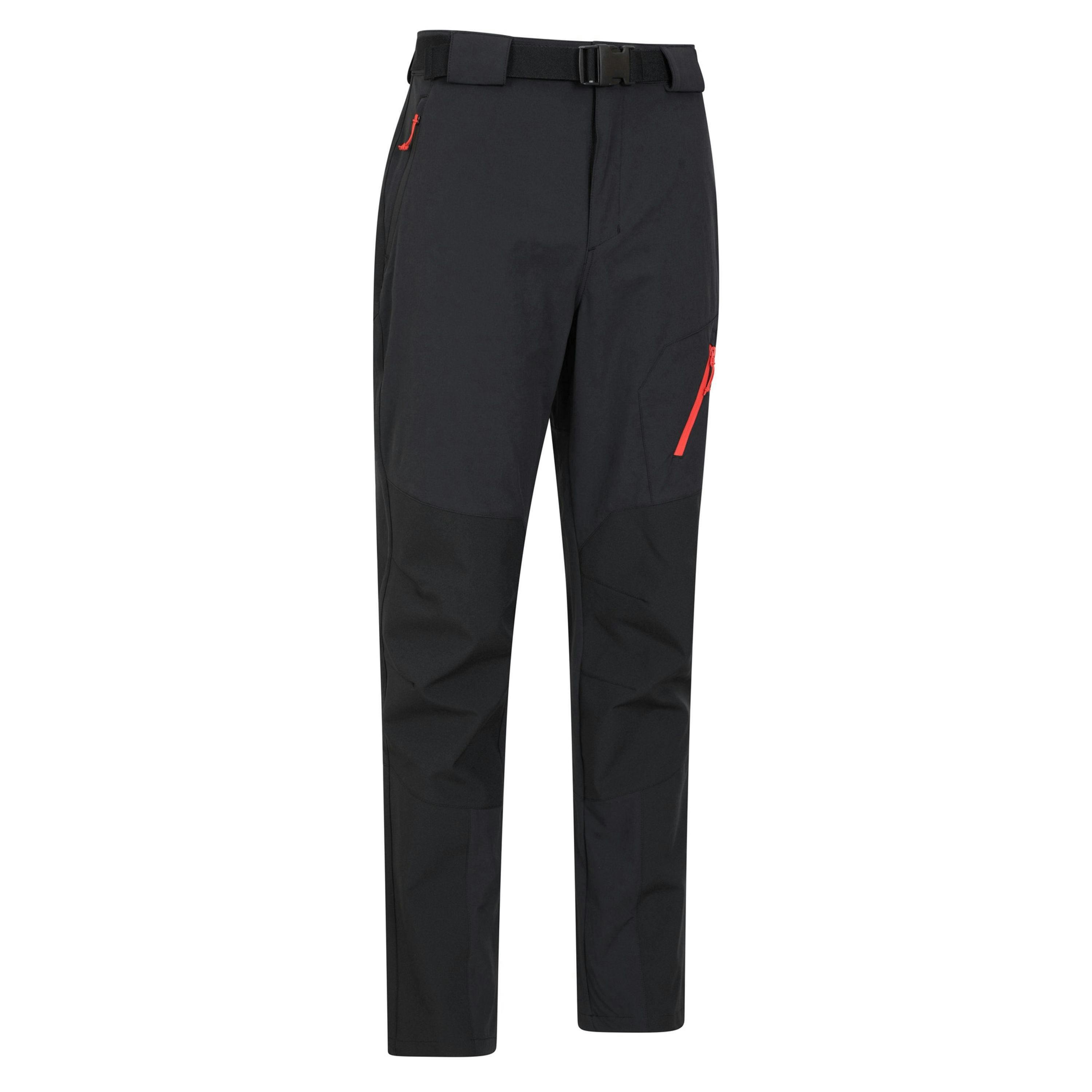 Mountain Warehouse Mens Forest Water Resistant Hiking Trousers , view 3 of 5