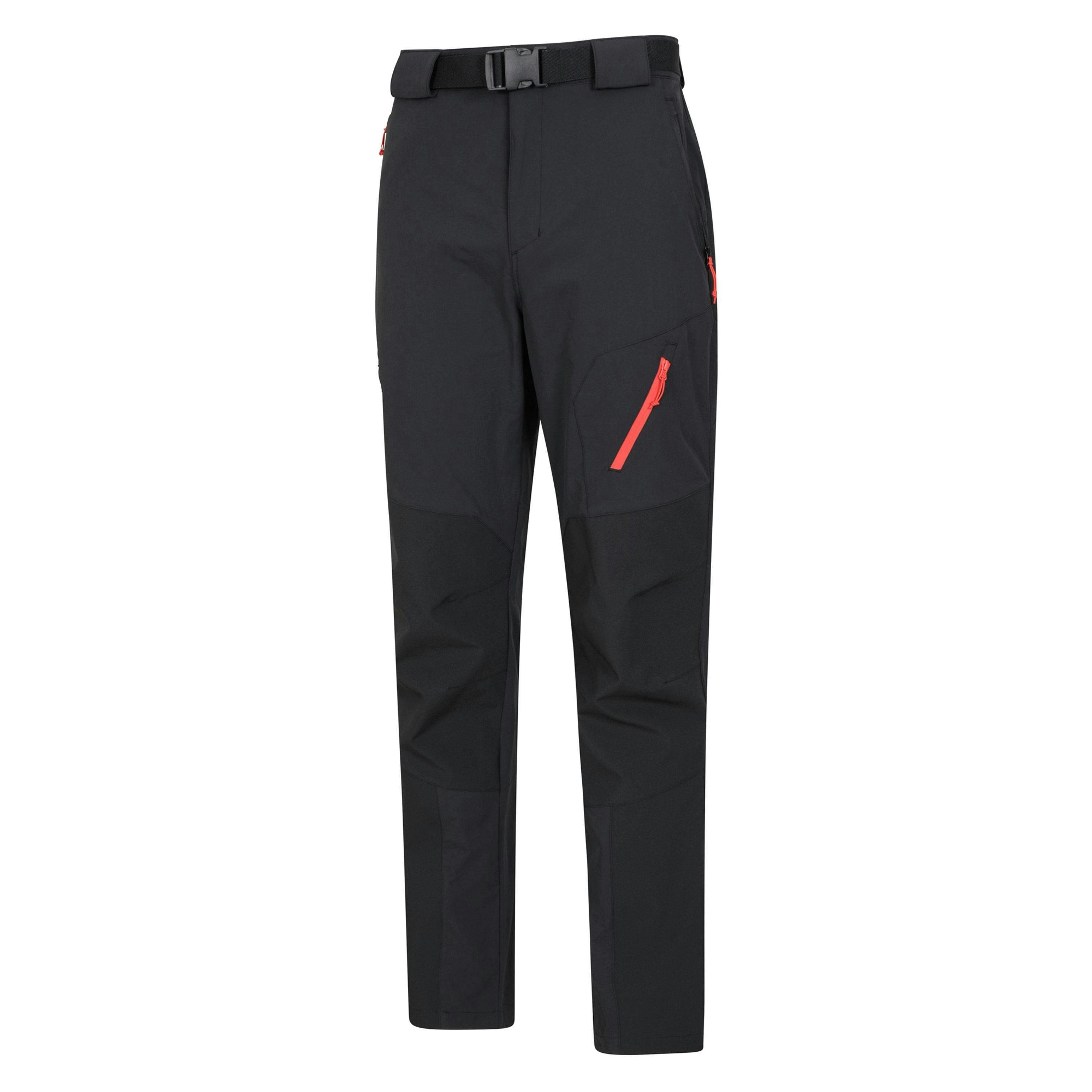 Mountain Warehouse Mens Forest Water Resistant Hiking Trousers , view 4 of 5