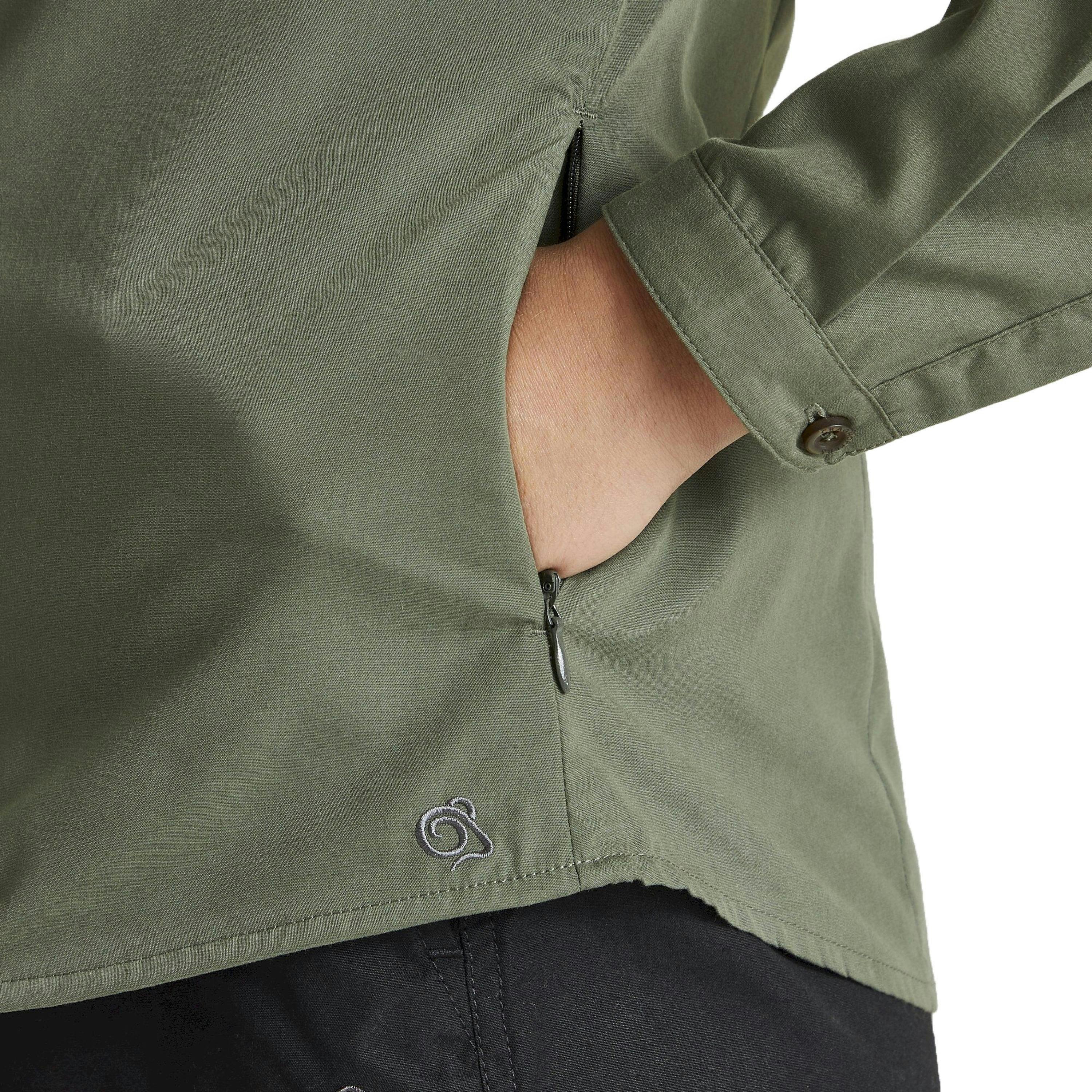 Craghoppers Womens/Ladies Expert Kiwi Long-Sleeved Shirt , view 3 of 4