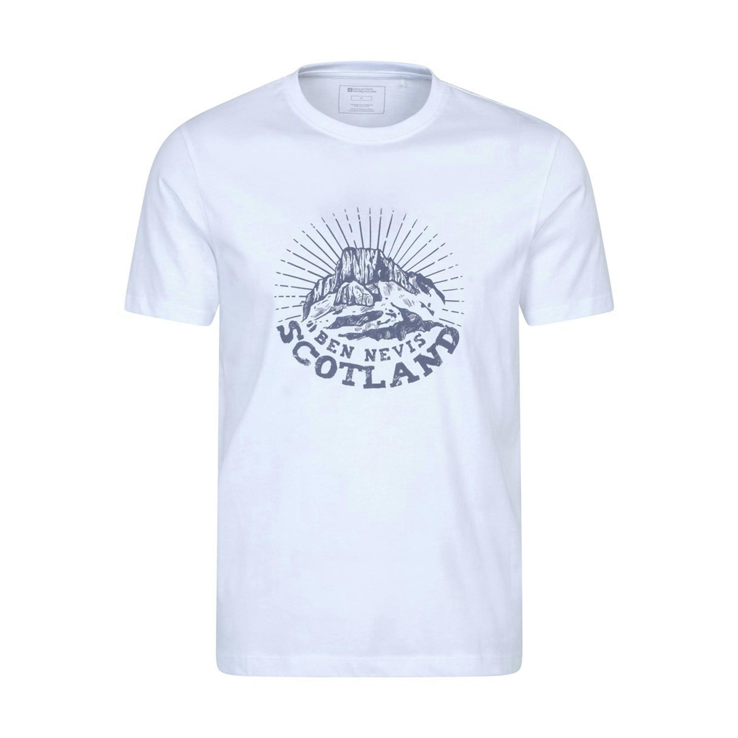 Mountain Warehouse Mens Ben Nevis Scotland Short-Sleeved T-Shirt , view 1 of 4