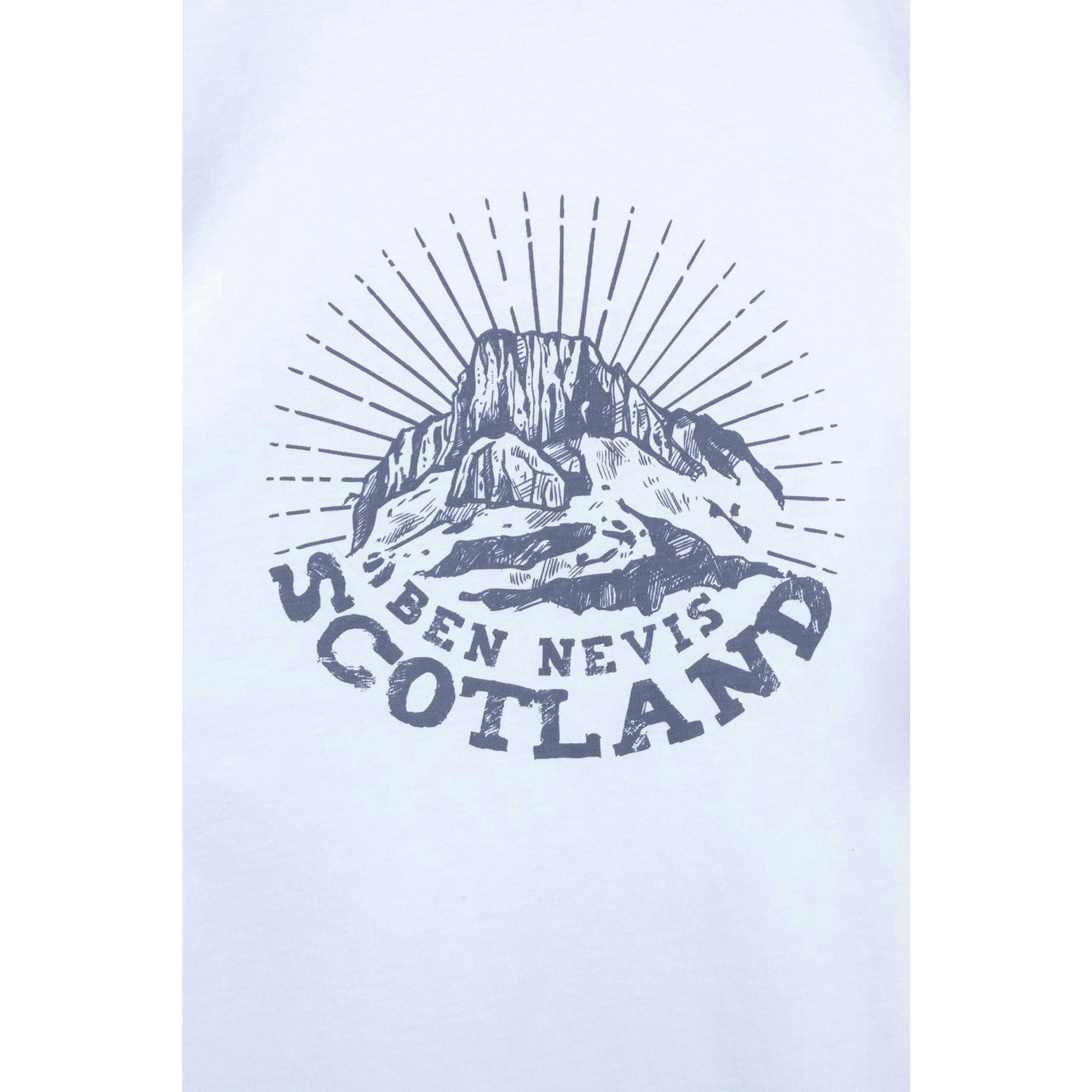 Mountain Warehouse Mens Ben Nevis Scotland Short-Sleeved T-Shirt , view 4 of 4