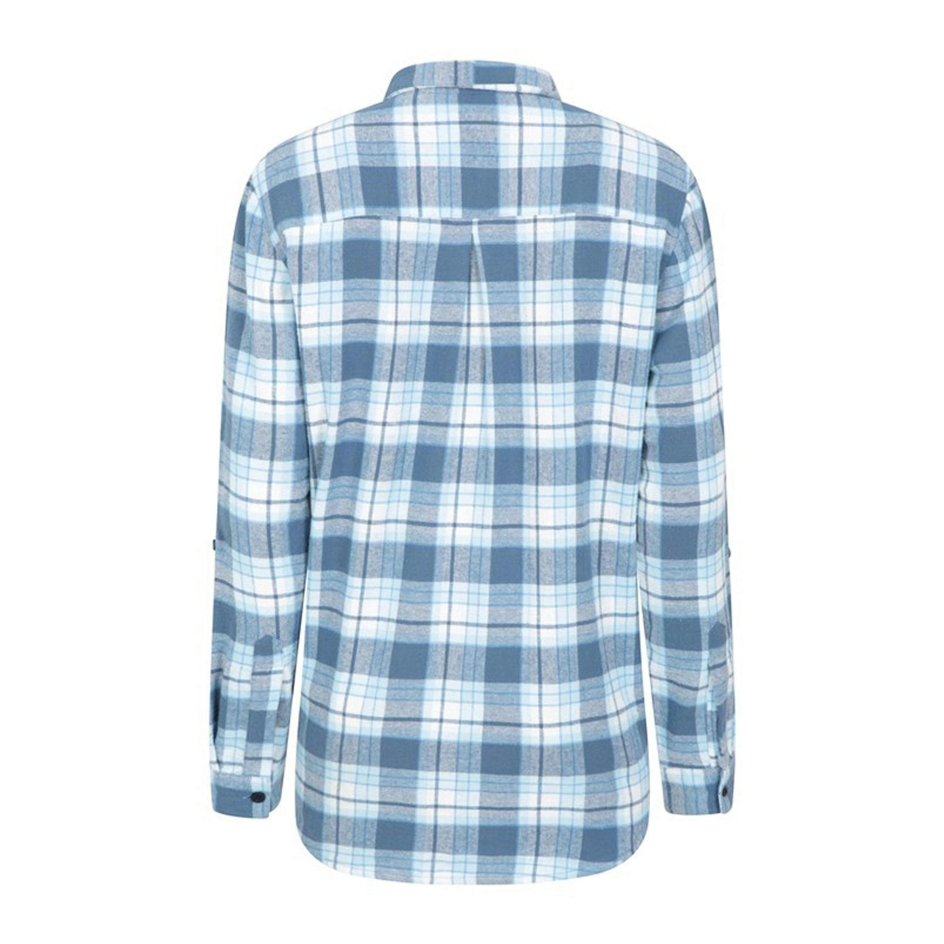 Mountain Warehouse Womens/Ladies Balsam Brushed Flannel Longline Shirt , view 2 of 4