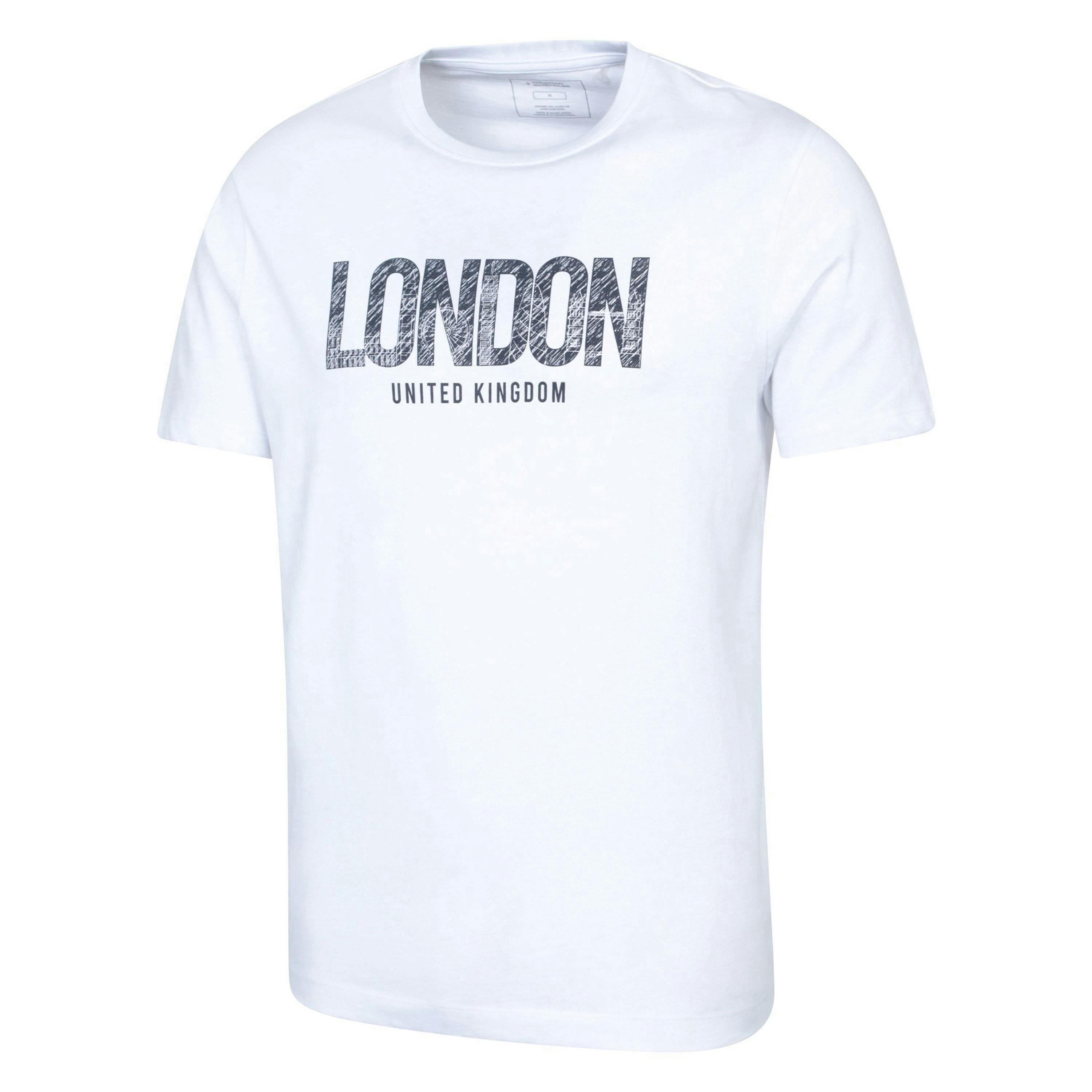Mountain Warehouse Mens London Short-Sleeved T-Shirt , view 4 of 4
