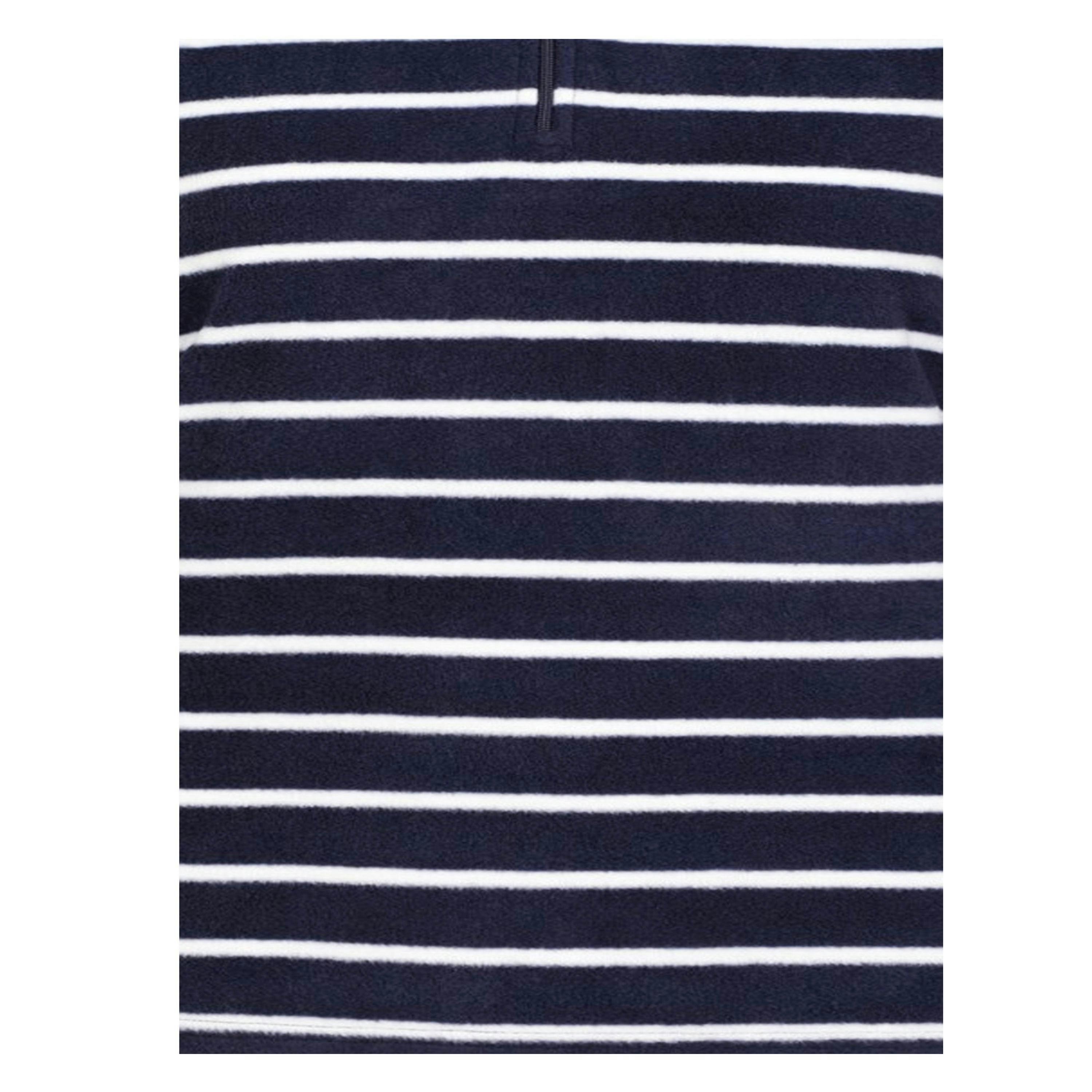 Mountain Warehouse Womens/Ladies Camber Striped Half Zip Fleece Top , view 4 of 4