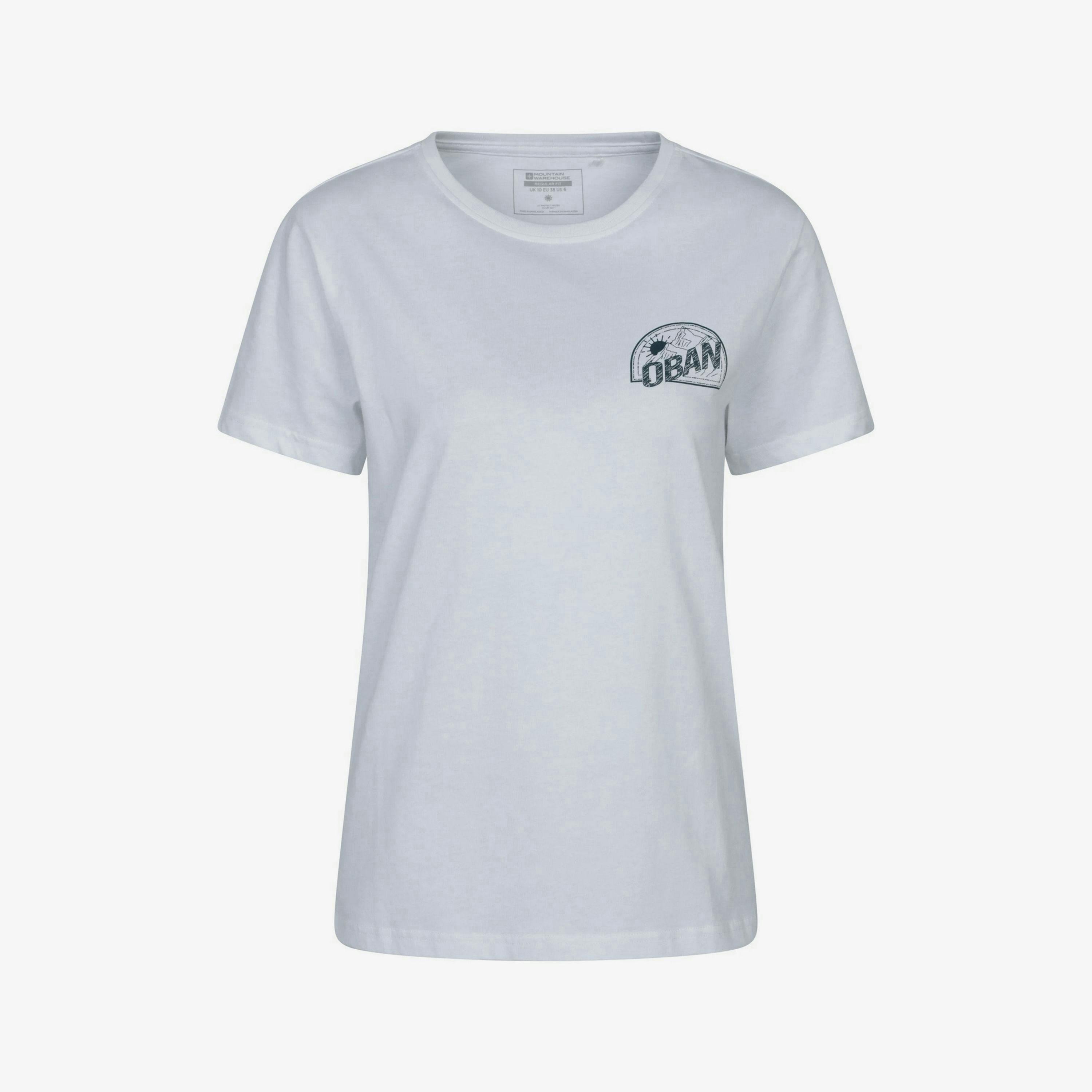 Mountain Warehouse Womens/Ladies Oban Relaxed Fit Short-Sleeved T-Shirt , view 1 of 4