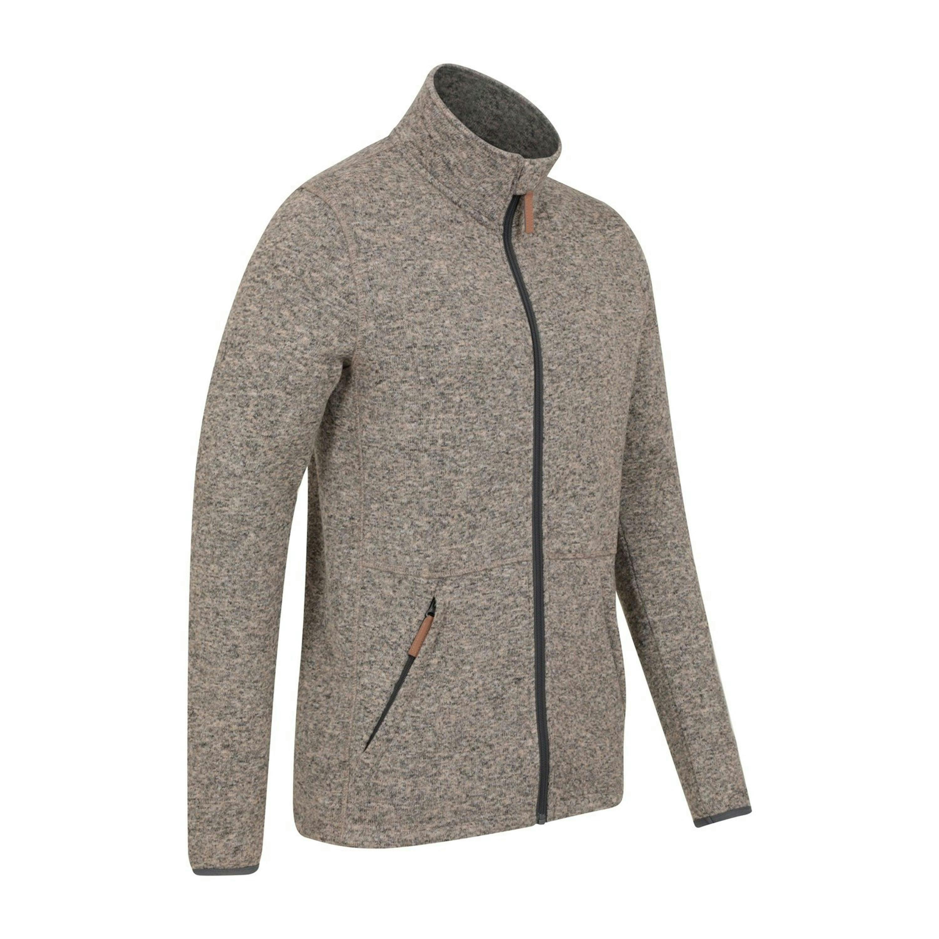 Mountain Warehouse Mens Idris III Full Zip Fleece Jacket , view 2 of 4