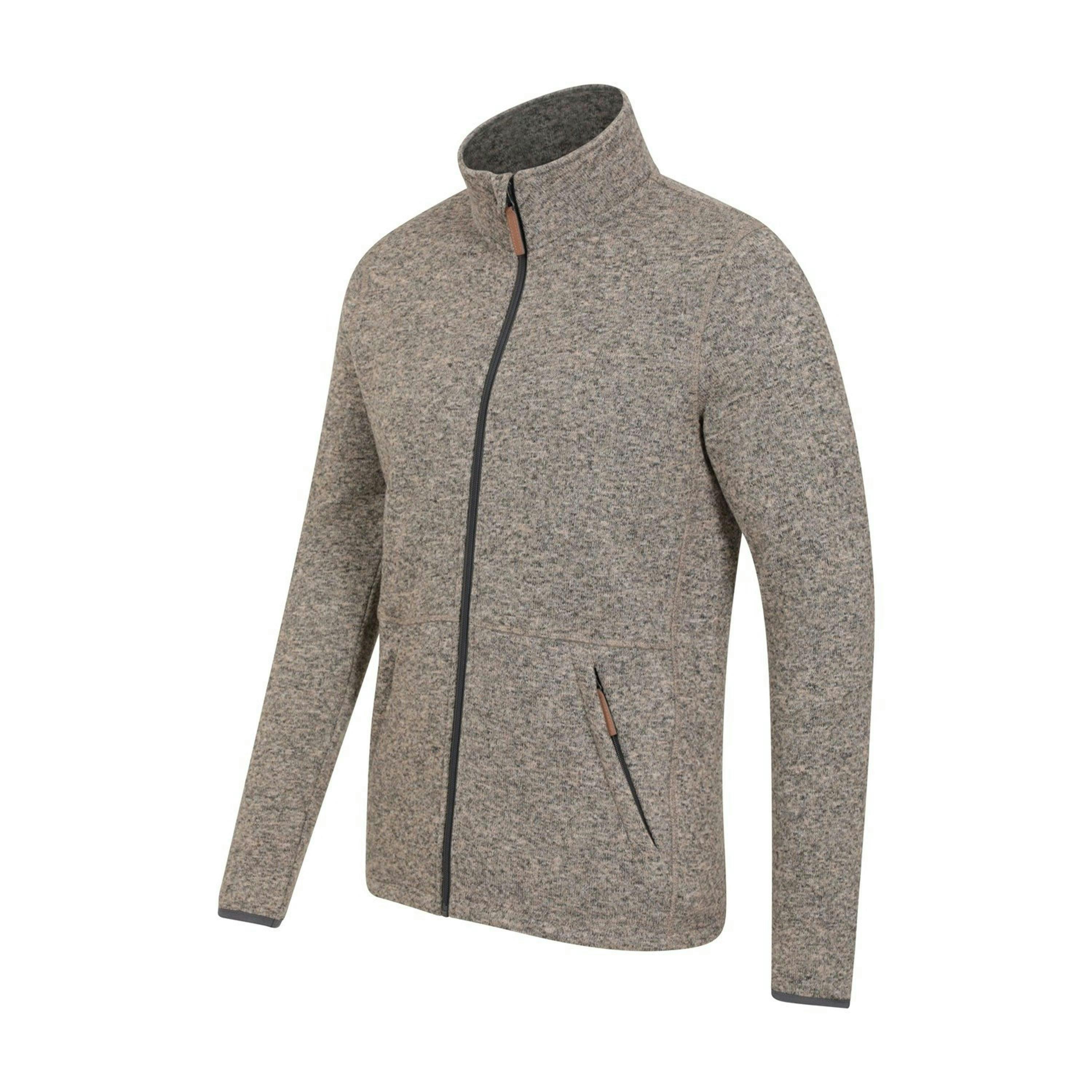 Mountain Warehouse Mens Idris III Full Zip Fleece Jacket , view 3 of 4