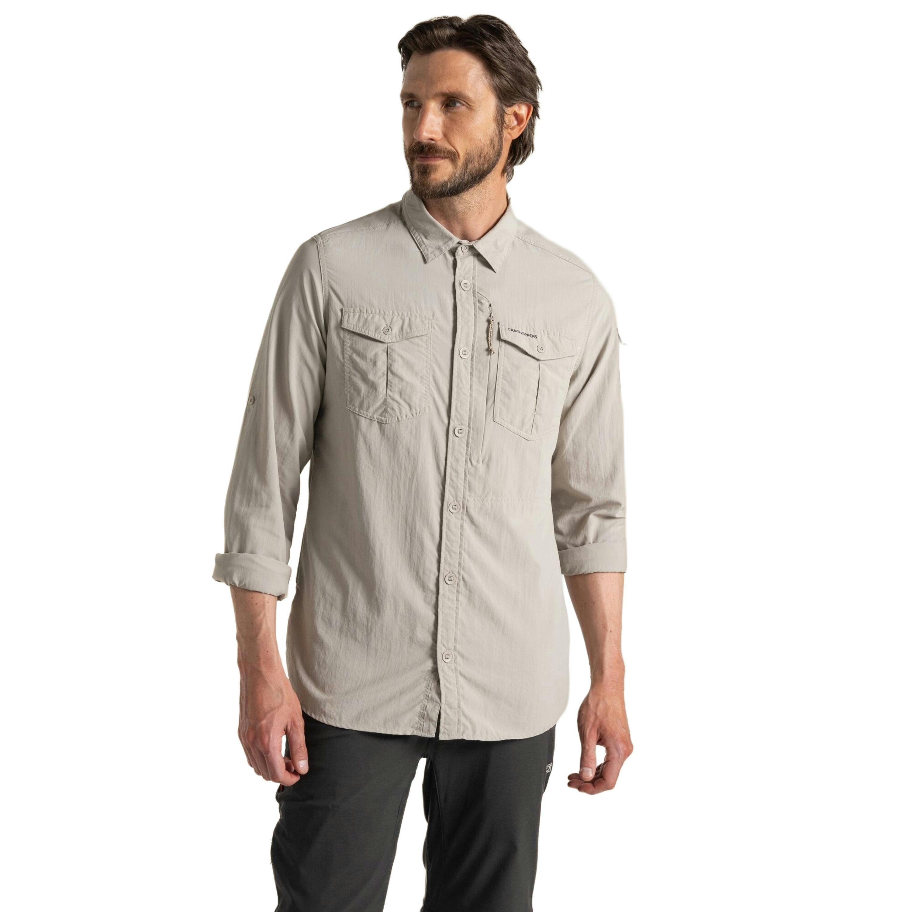 Craghoppers Mens Adventure III Nosilife Long-Sleeved Shirt , view 4 of 6