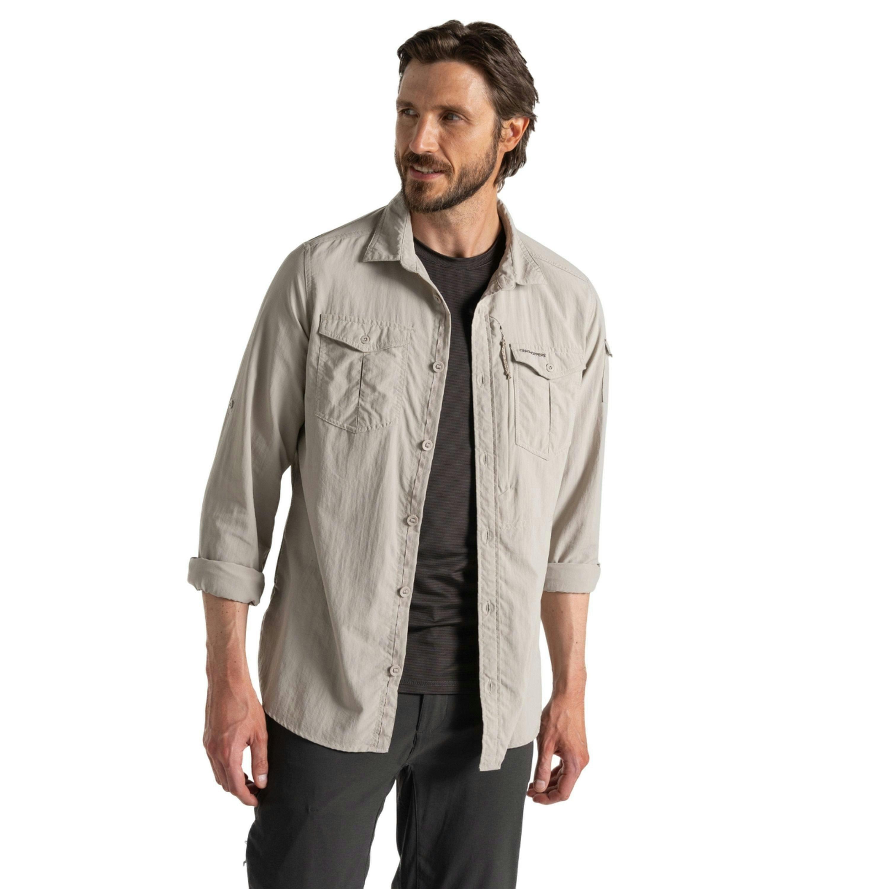 Craghoppers Mens Adventure III Nosilife Long-Sleeved Shirt , view 6 of 6