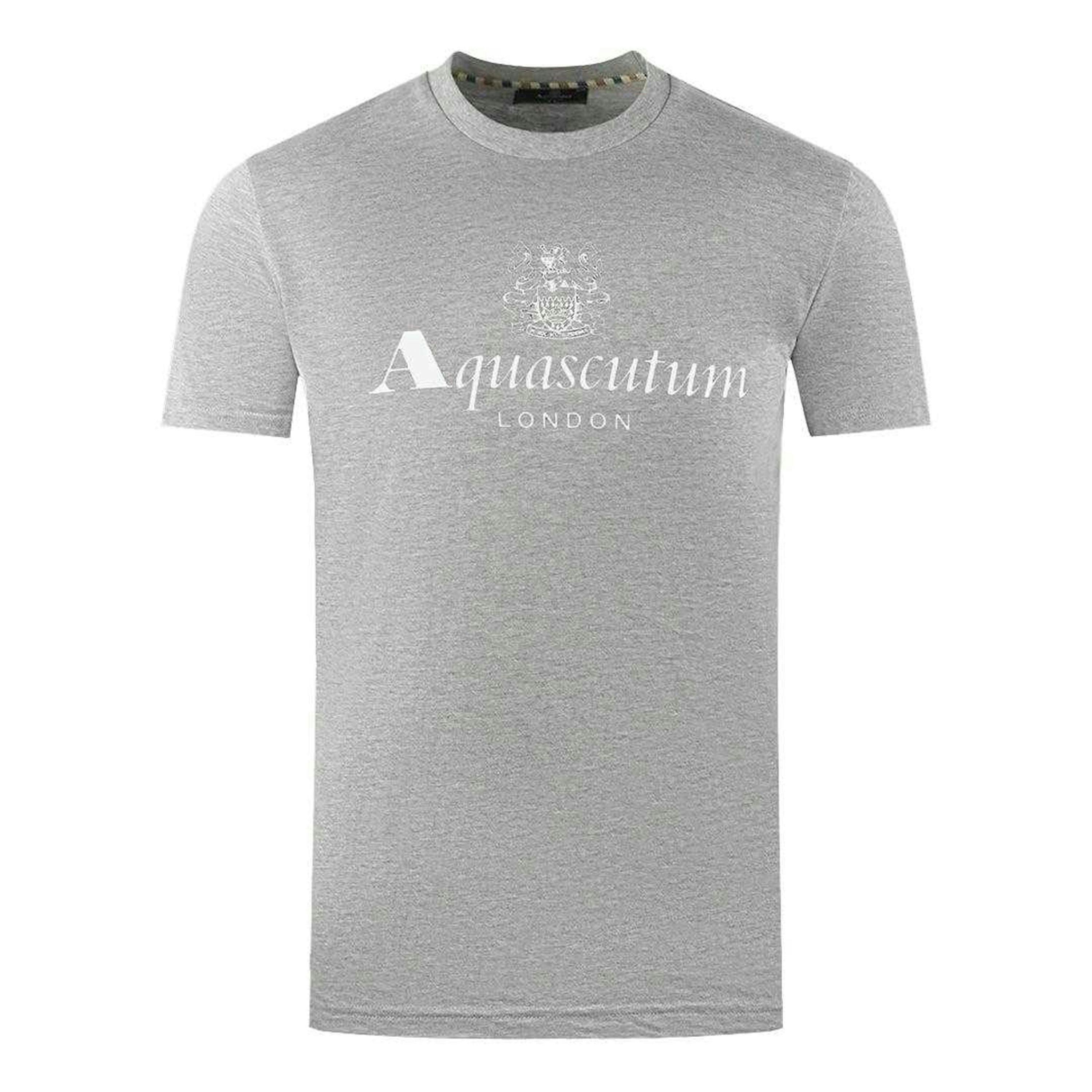 Aquascutum Mens London Aldis Logo T-Shirt , view 1 of 2