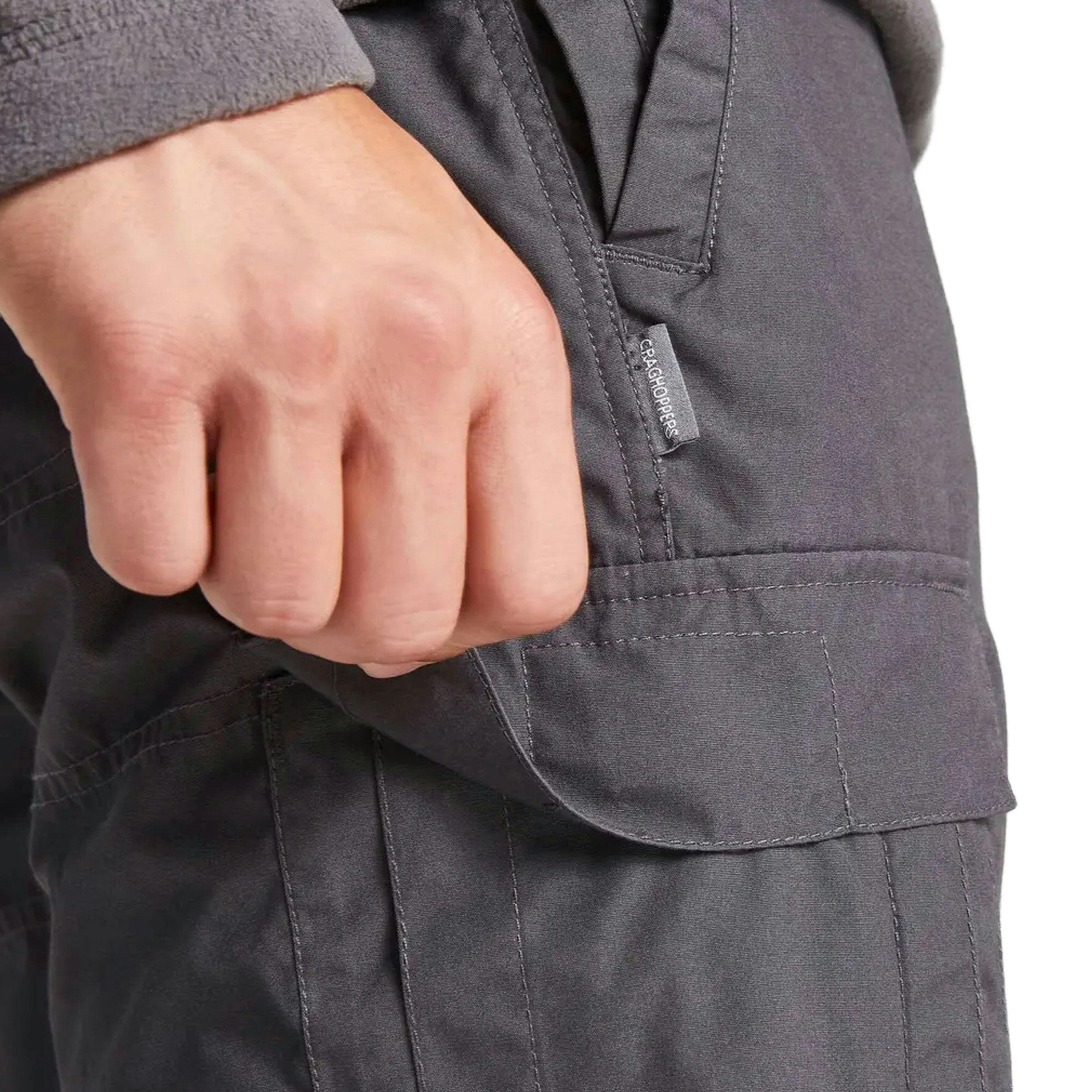 Craghoppers Mens Expert Kiwi Tailored Cargo Trousers , view 3 of 4