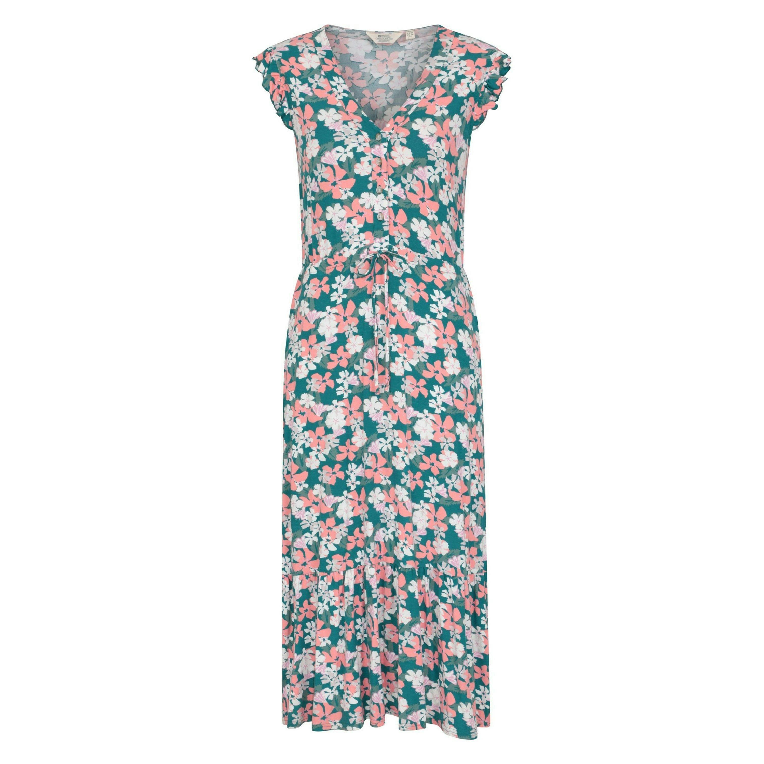 Mountain Warehouse Womens/Ladies Cyprus Tiered Ruffles Dress , view 1 of 4