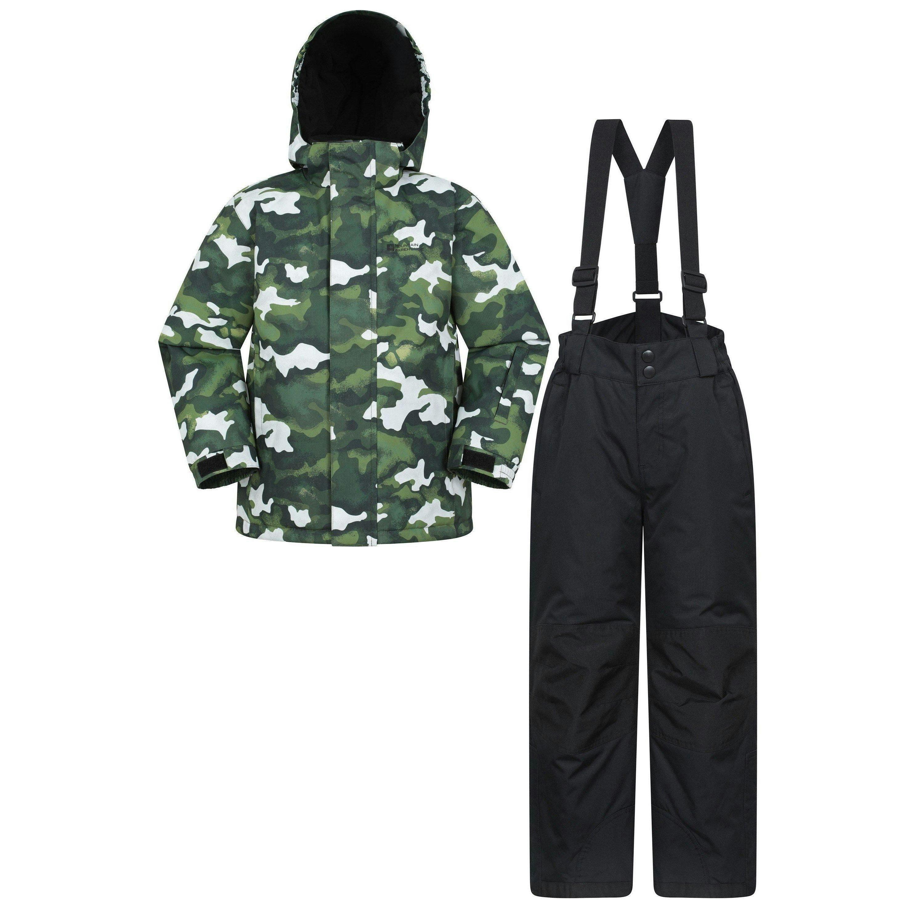Mountain Warehouse Childrens/Kids Printed Ski Jacket Set , view 1 of 6
