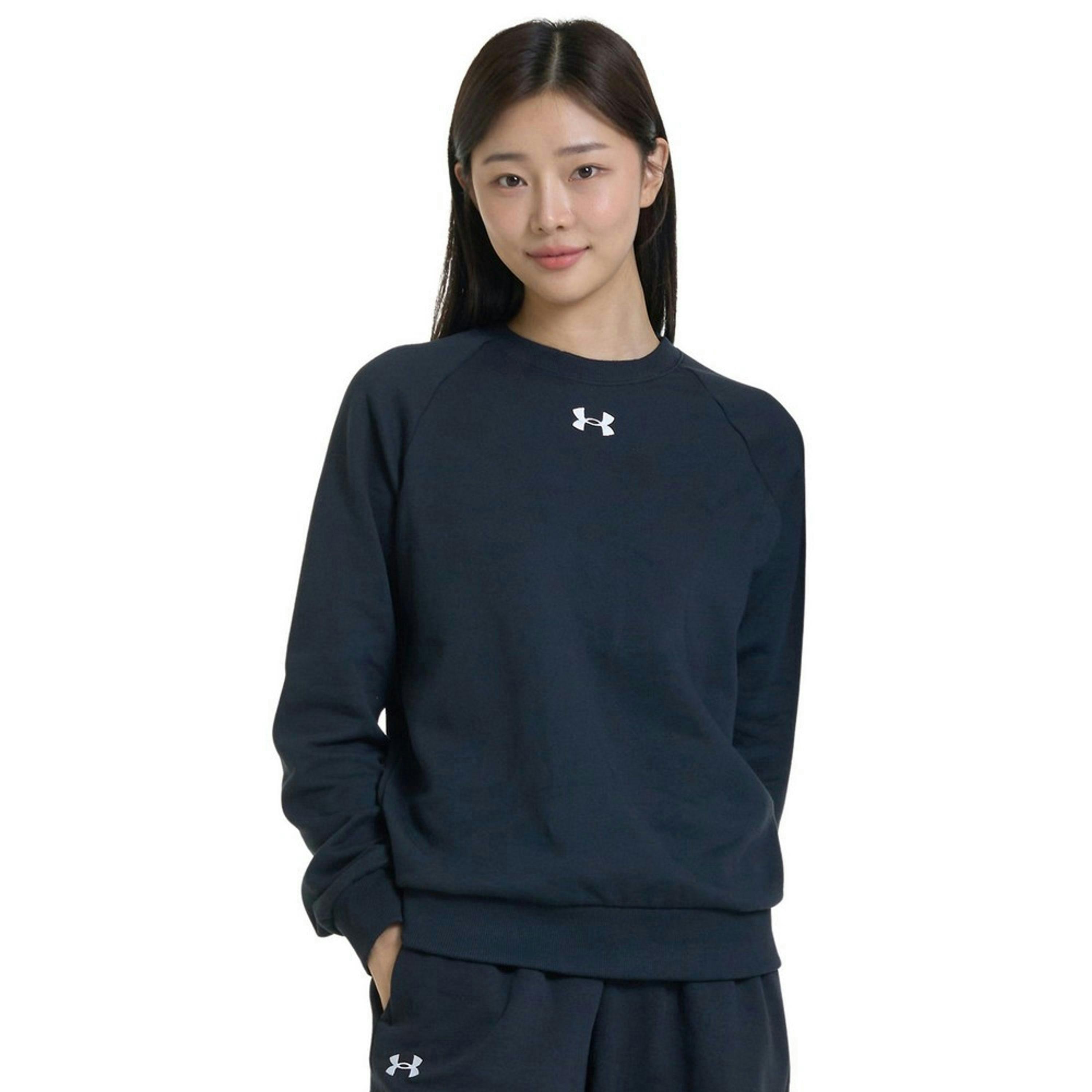 Under Armour Unisex Adult Rival Fleece Crew Neck Sweatshirt , view 2 of 2