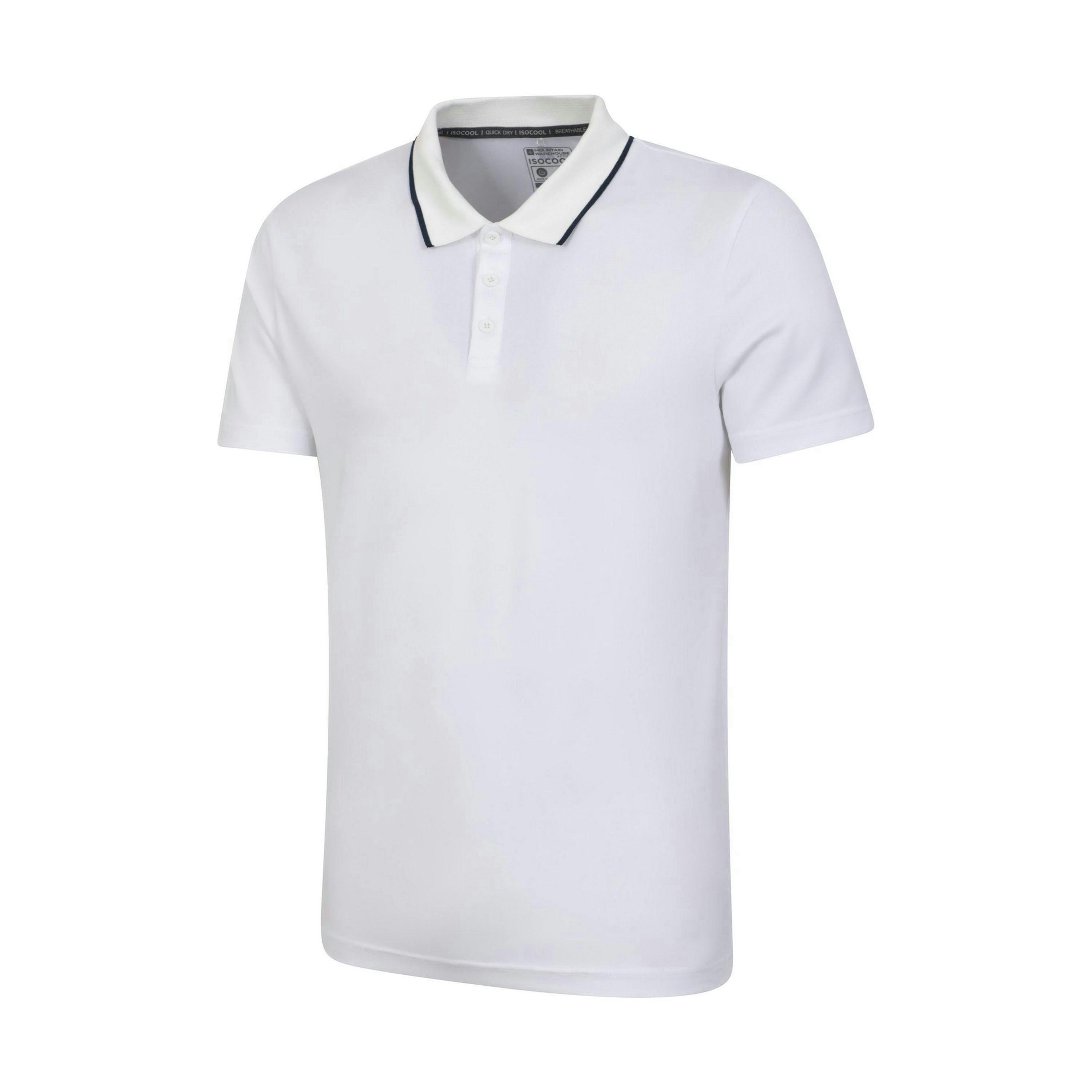 Mountain Warehouse Mens Tournament IsoCool Polo Shirt , view 3 of 4