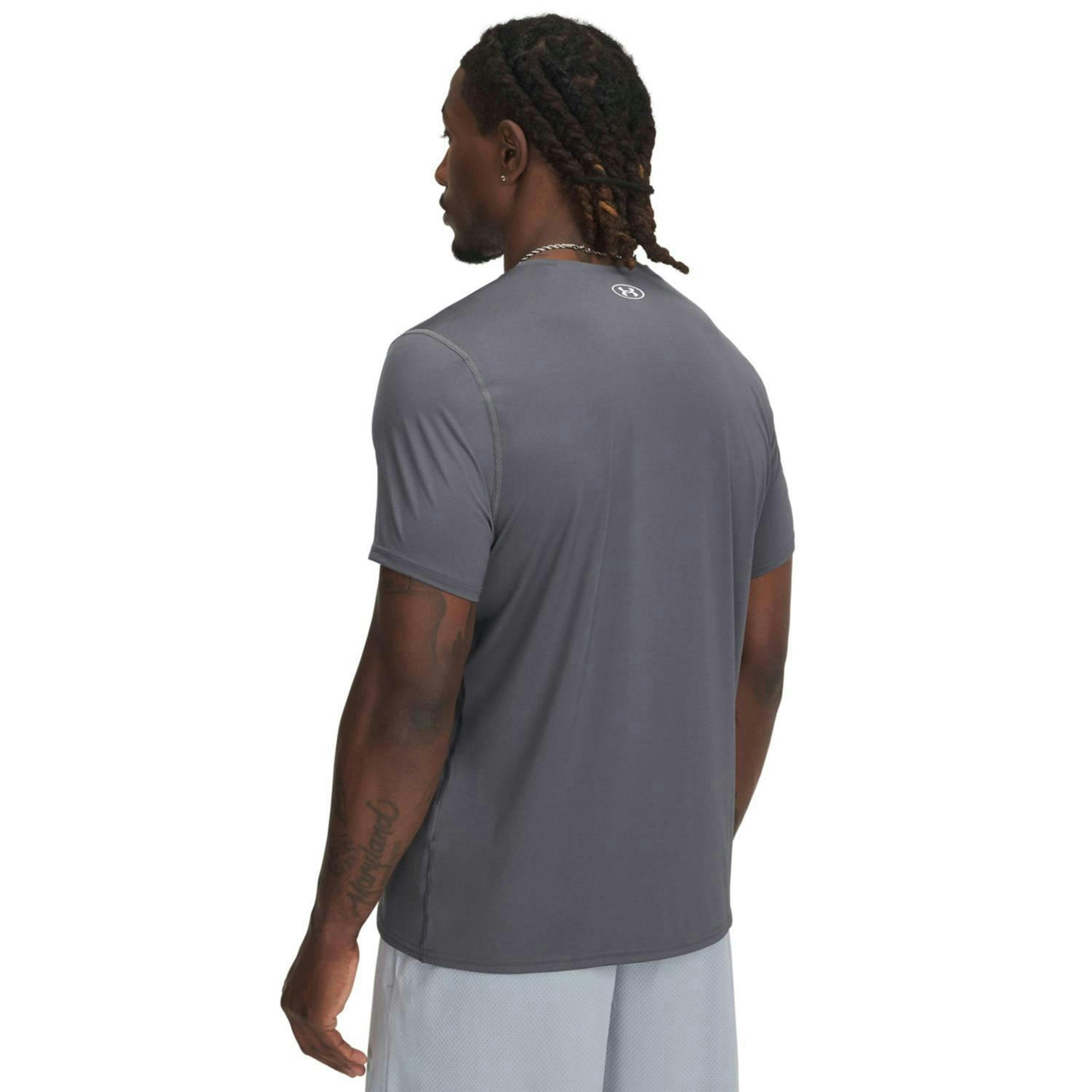 Under Armour Unisex Adult HeatGear T-Shirt , view 2 of 3