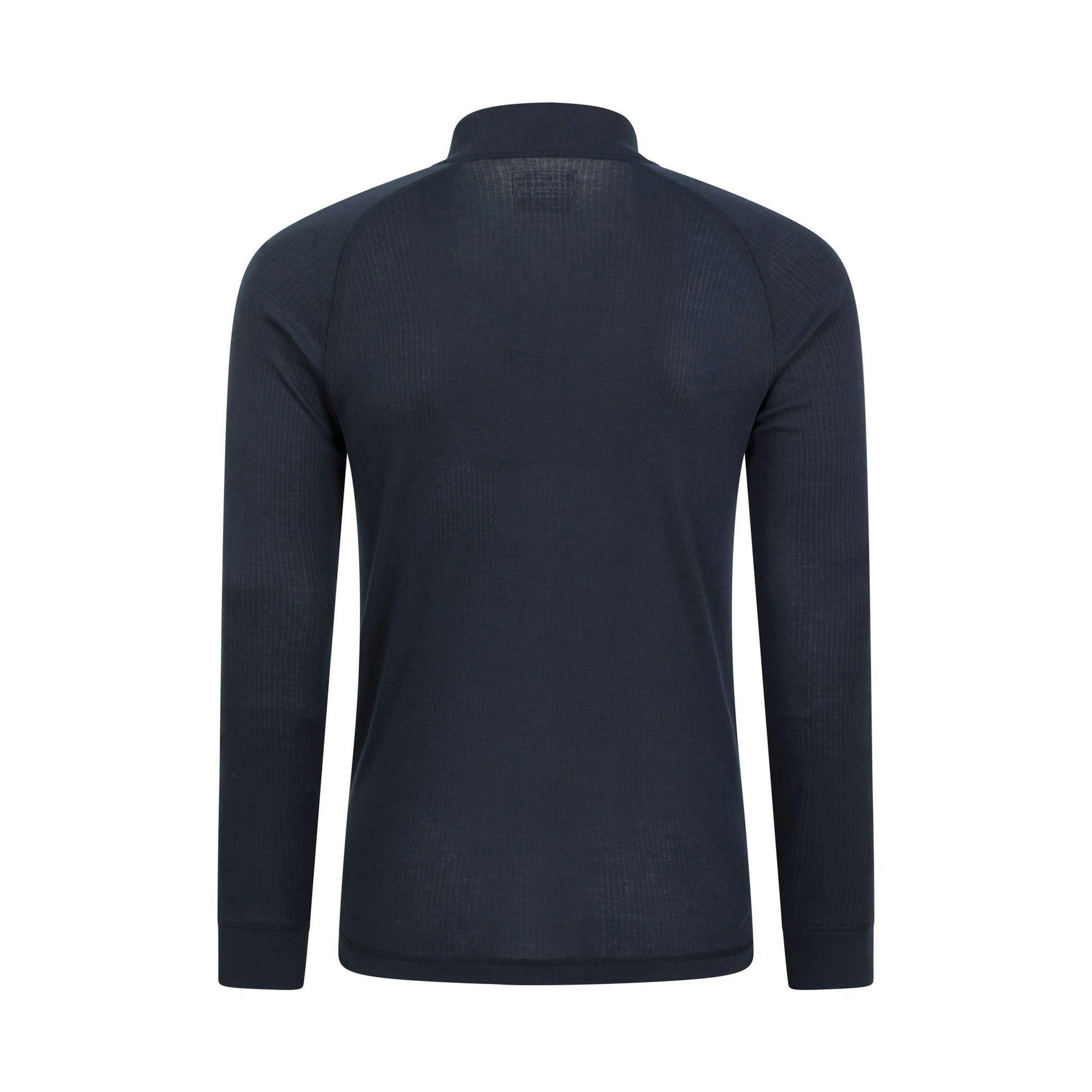 Mountain Warehouse Mens Talus Zip Neck Long-Sleeved Thermal Top , view 2 of 4