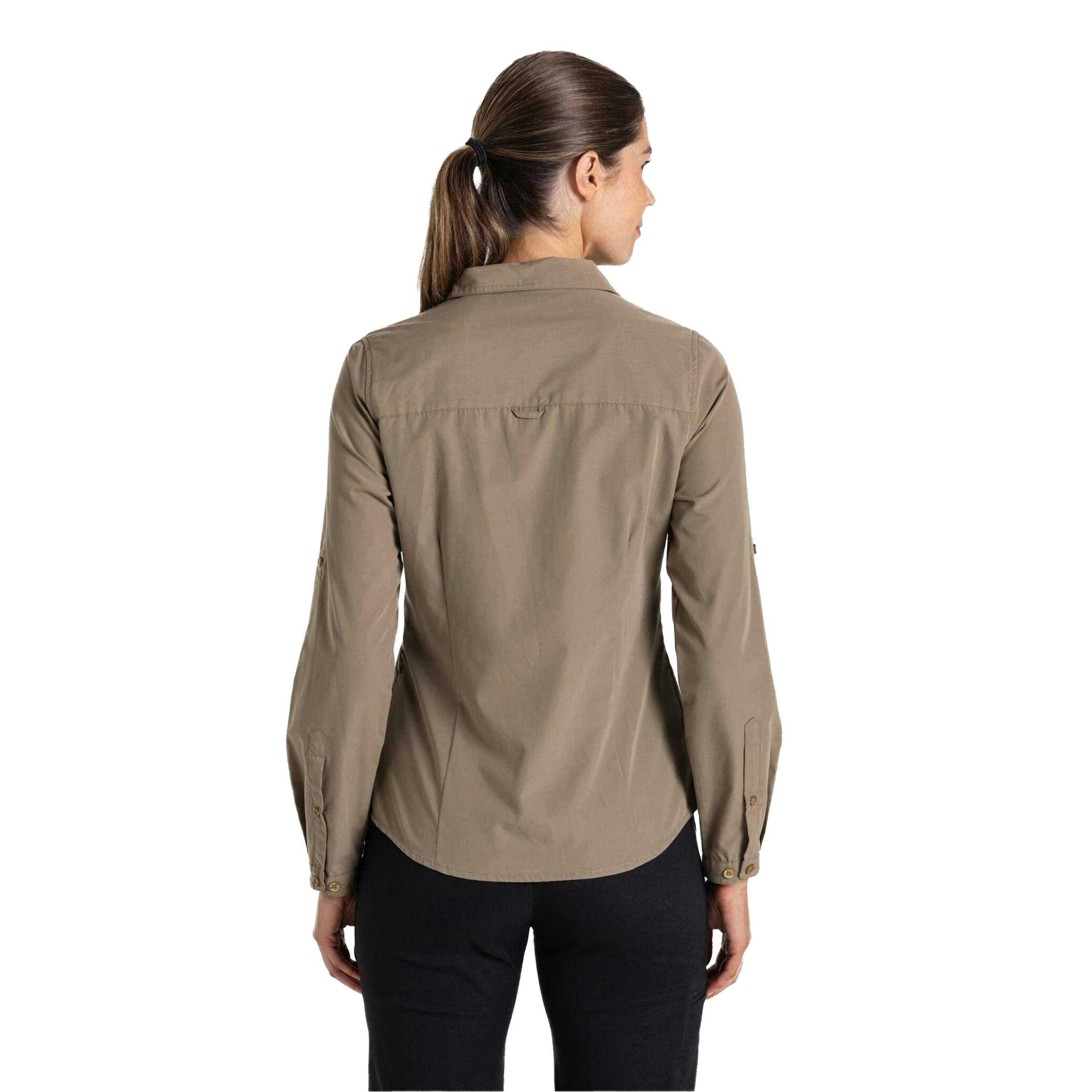 Craghoppers Womens/Ladies Kiwi Long-Sleeved Shirt , view 2 of 3