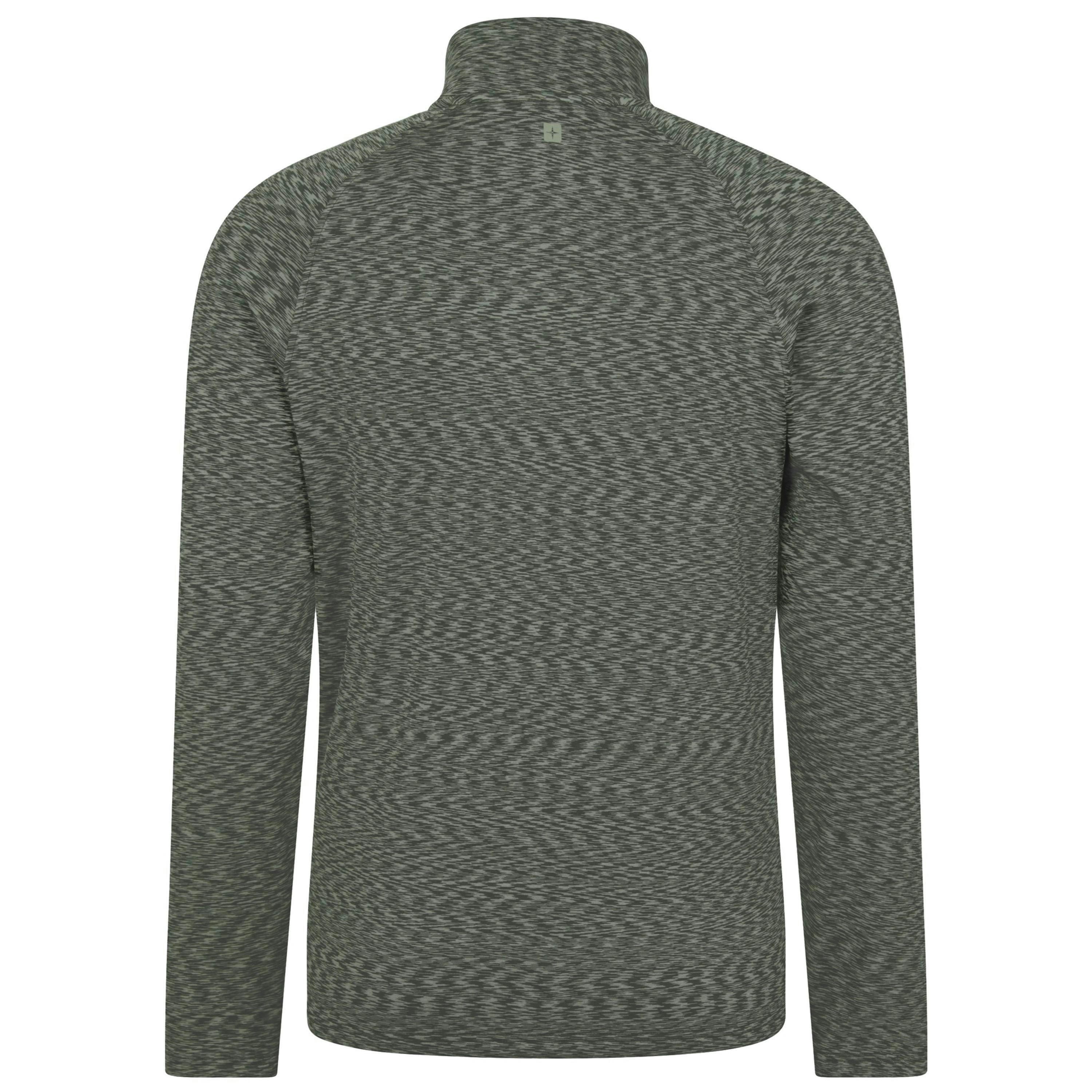 Mountain Warehouse Mens Power Quarter Zip Midlayer , view 2 of 4