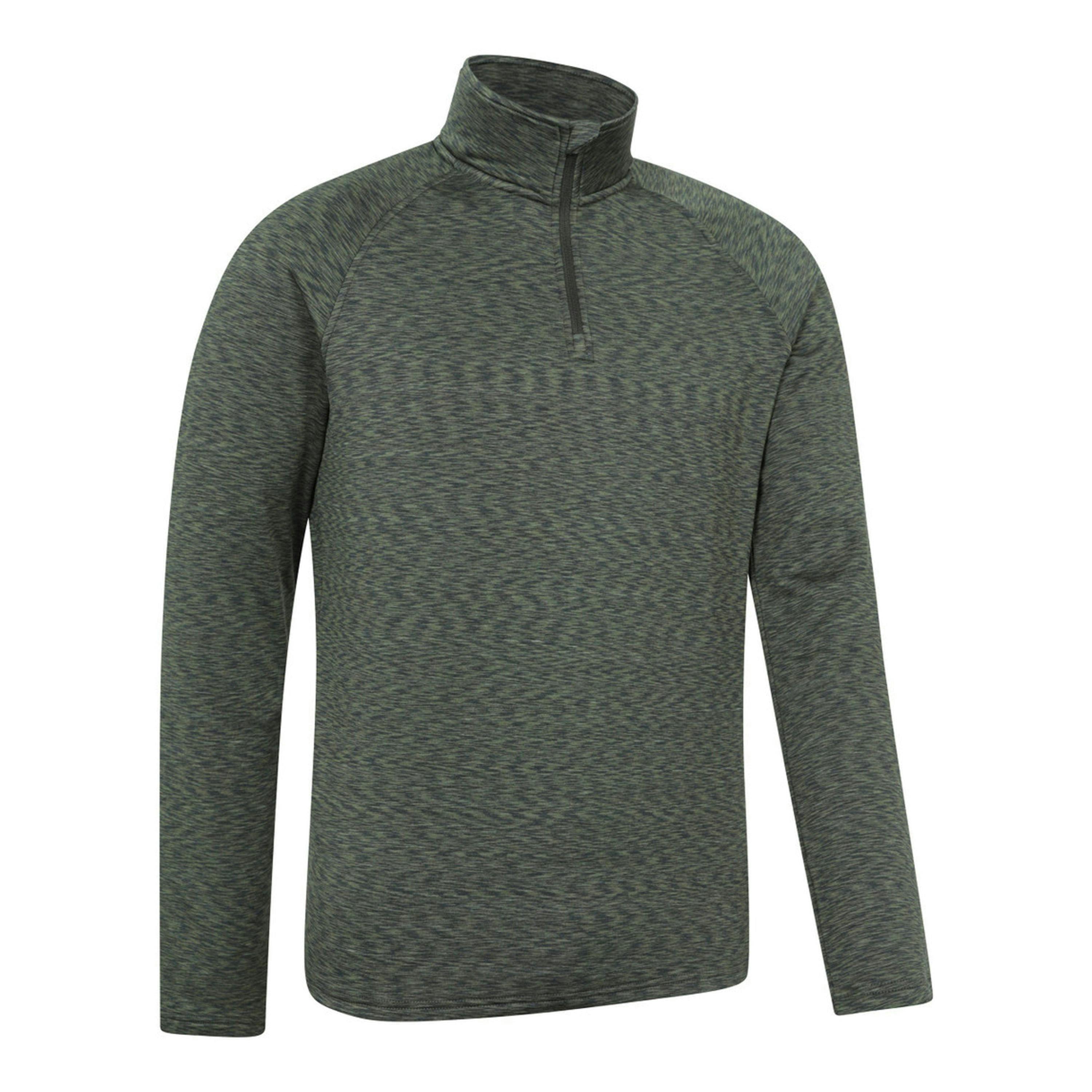 Mountain Warehouse Mens Power Quarter Zip Midlayer , view 3 of 4