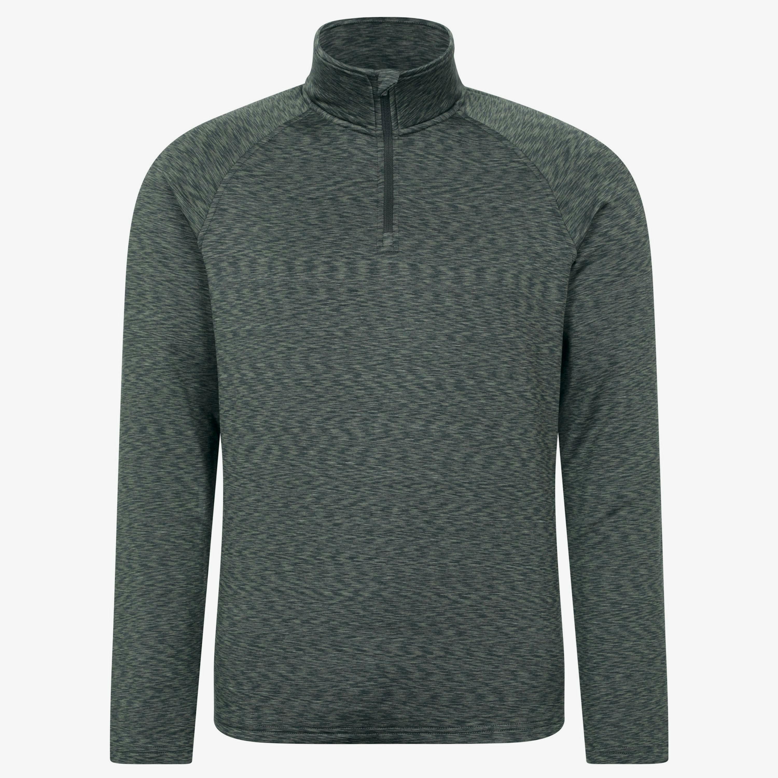 Mountain Warehouse Mens Power Quarter Zip Midlayer , view 1 of 4