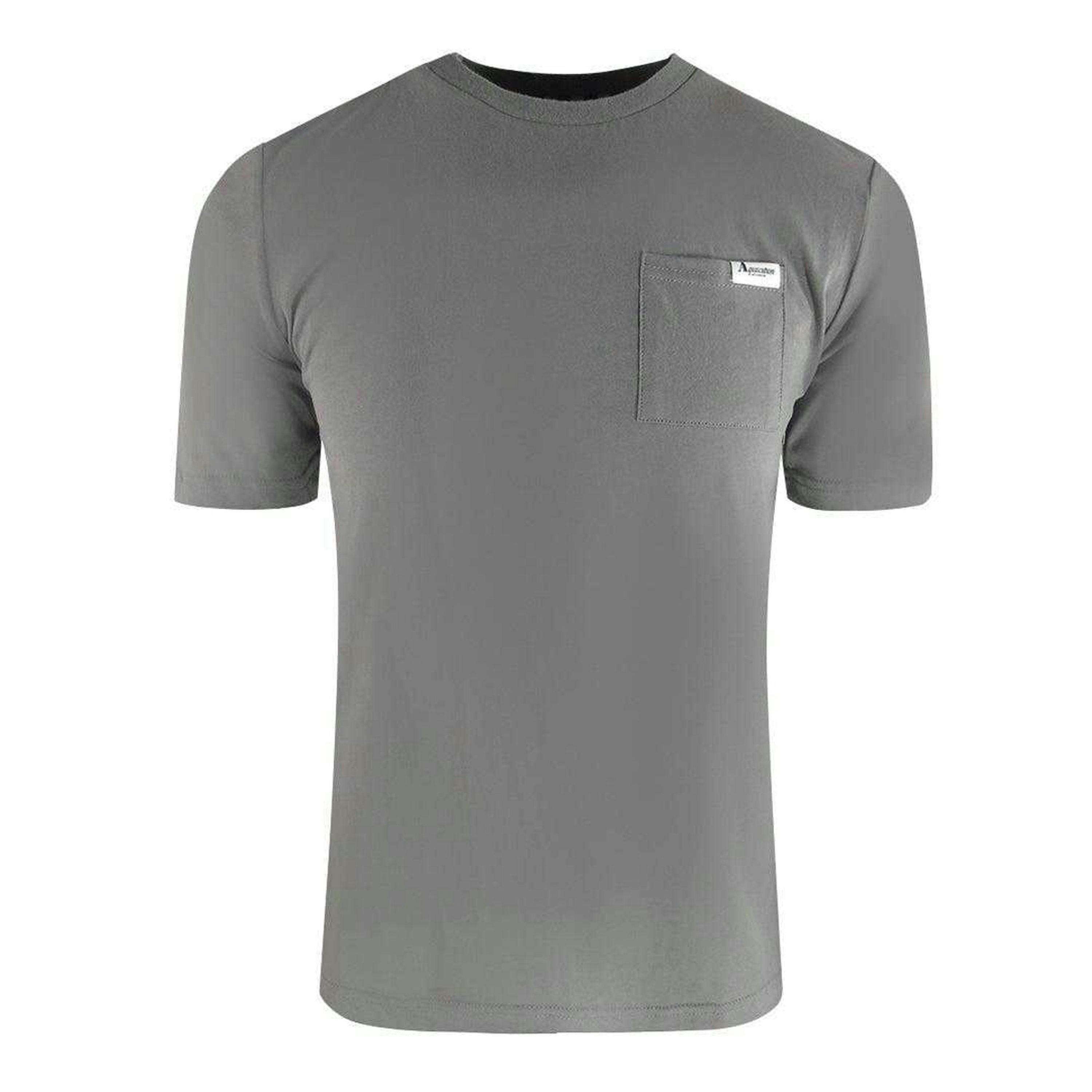 Aquascutum Mens Logo Chest Pocket T-Shirt , view 1 of 2