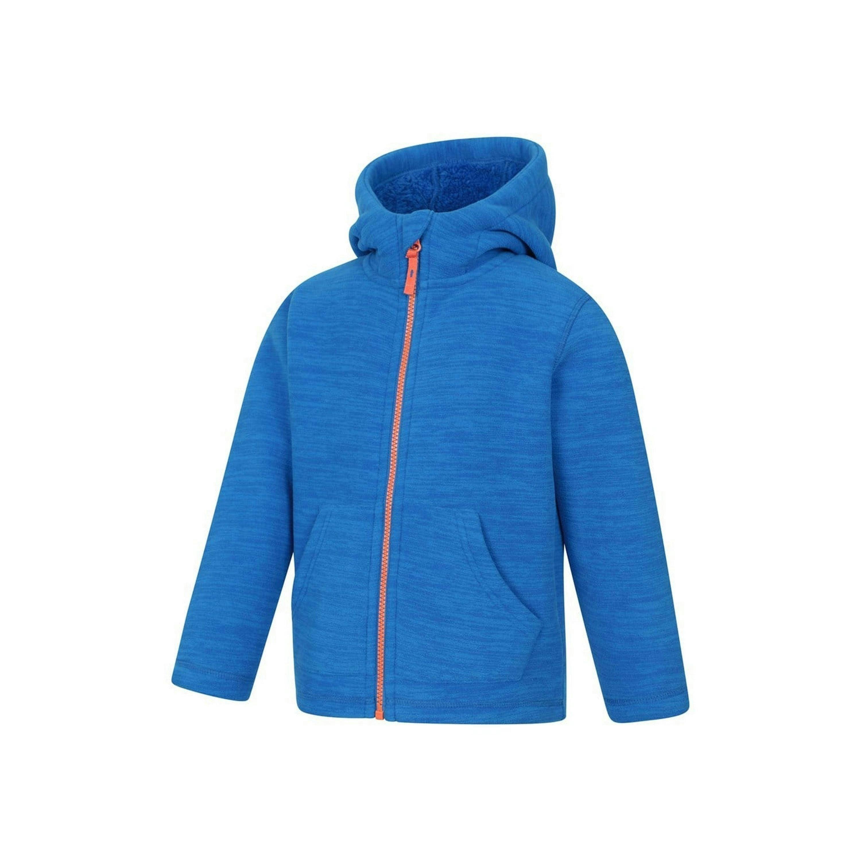 Mountain Warehouse Childrens/Kids Snowdonia II Borg Lined Hoodie , view 3 of 4