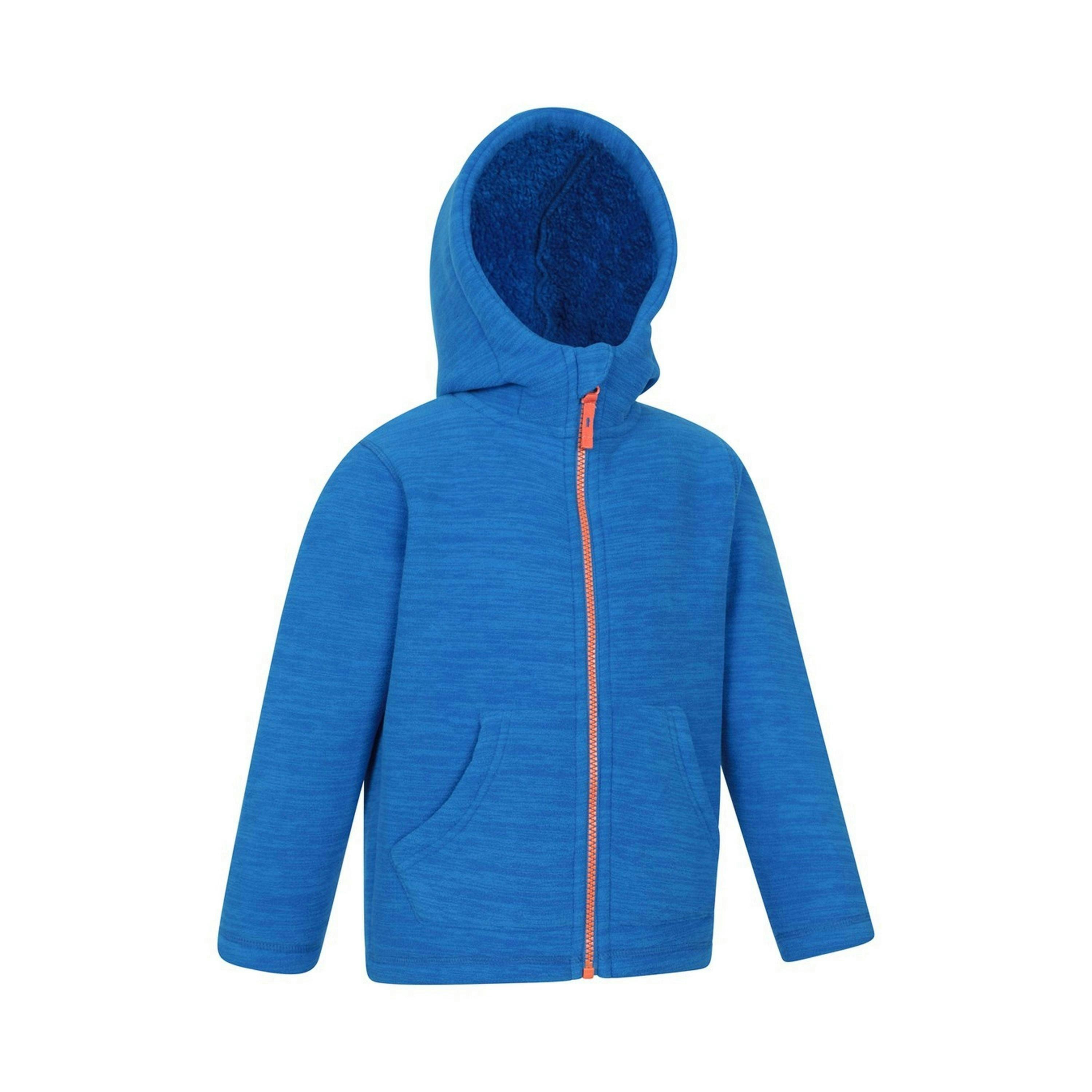 Mountain Warehouse Childrens/Kids Snowdonia II Borg Lined Hoodie , view 4 of 4