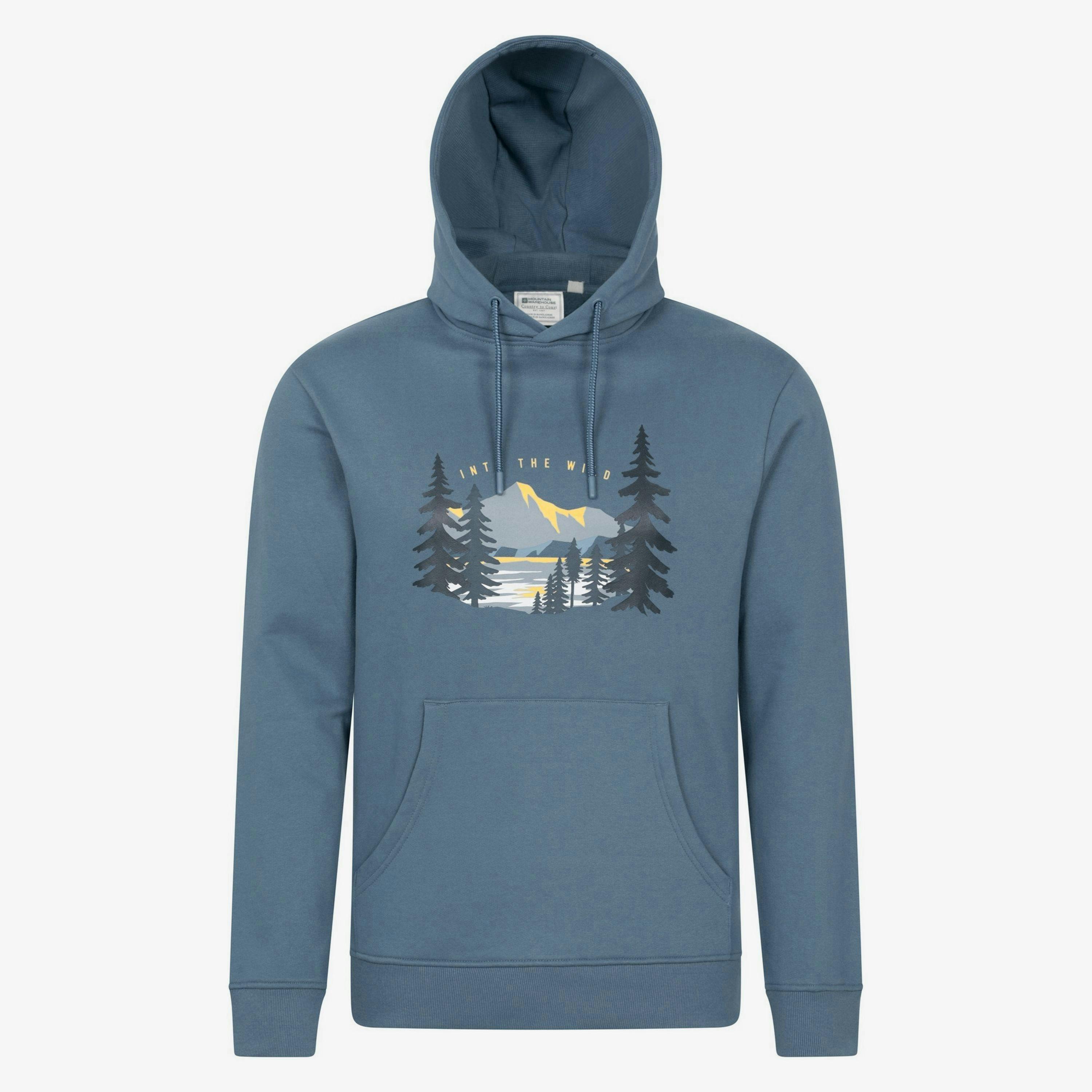 Mountain Warehouse Mens Into The Wild Hoodie , view 1 of 4