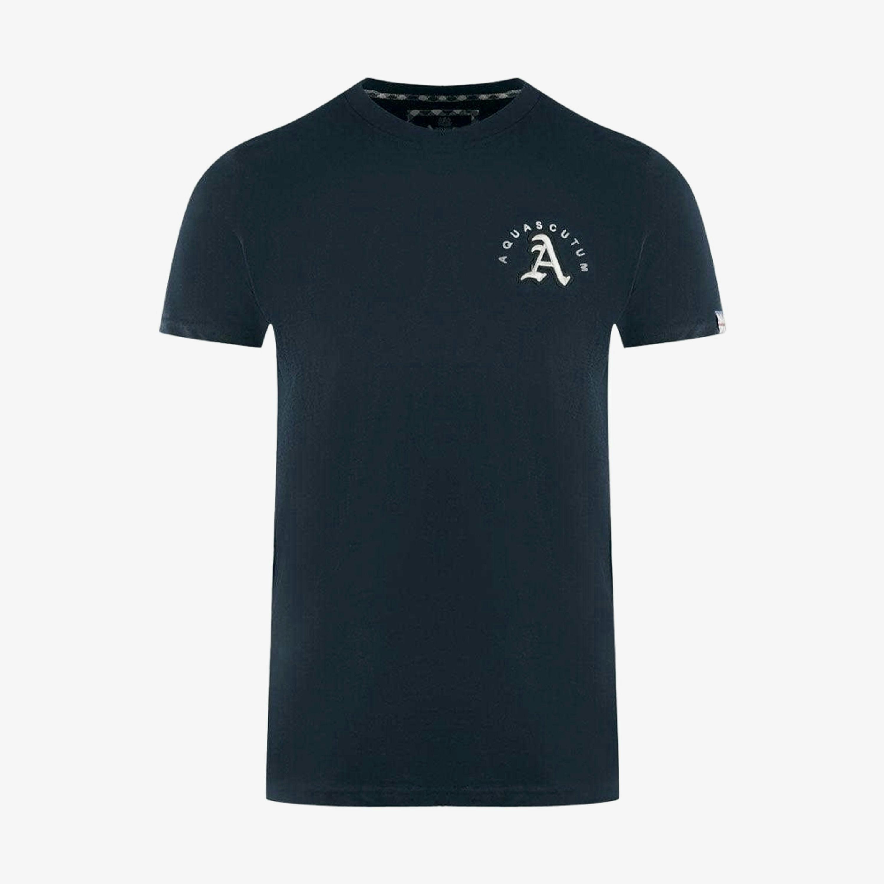 Aquascutum Mens London Embroidered Logo T-Shirt , view 1 of 1