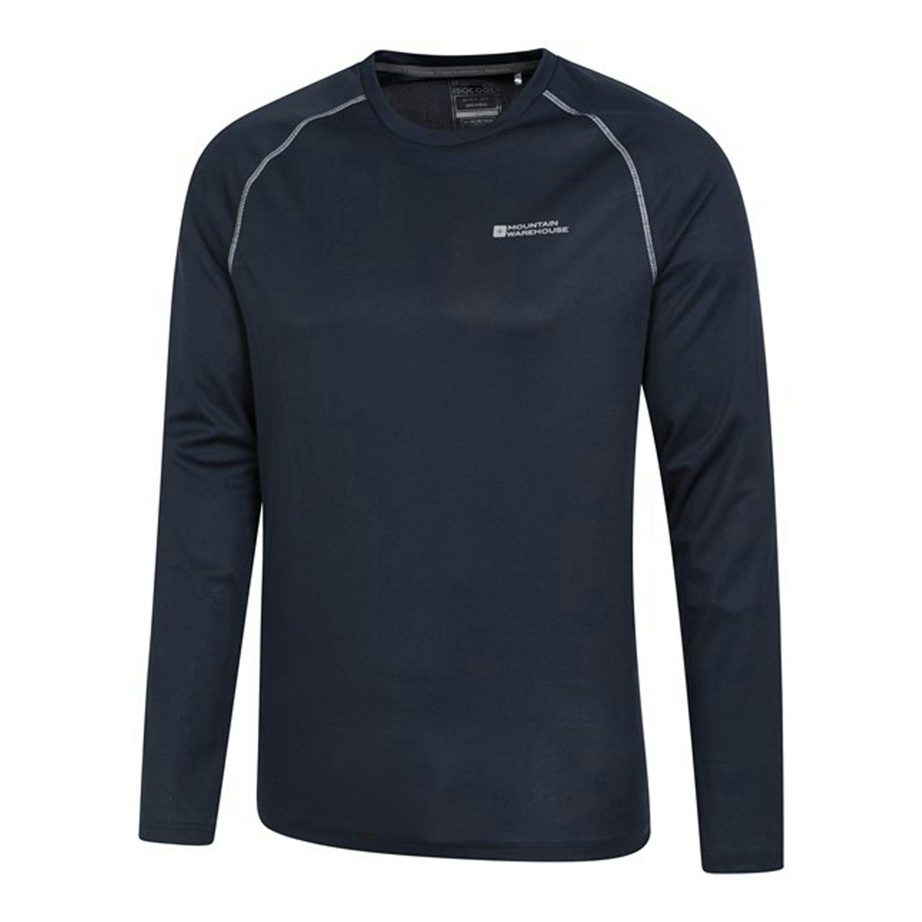 Mountain Warehouse Mens Endurance Long-Sleeved T-Shirt , view 3 of 4