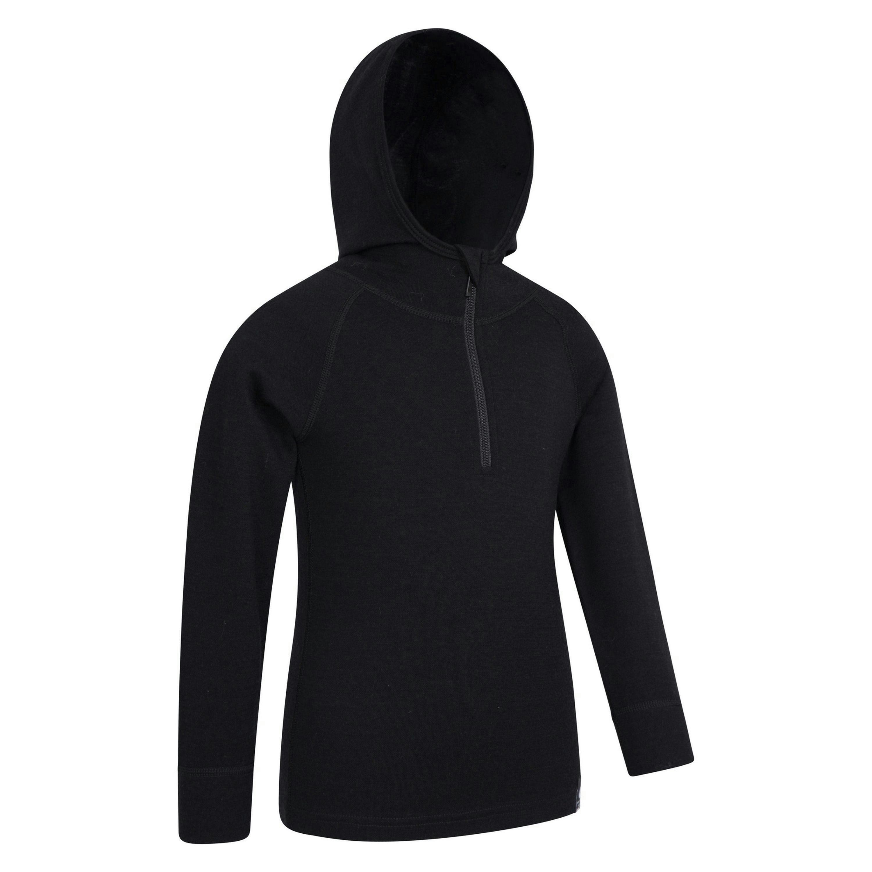 Mountain Warehouse Childrens/Kids Merino Wool Hoodie , view 3 of 5