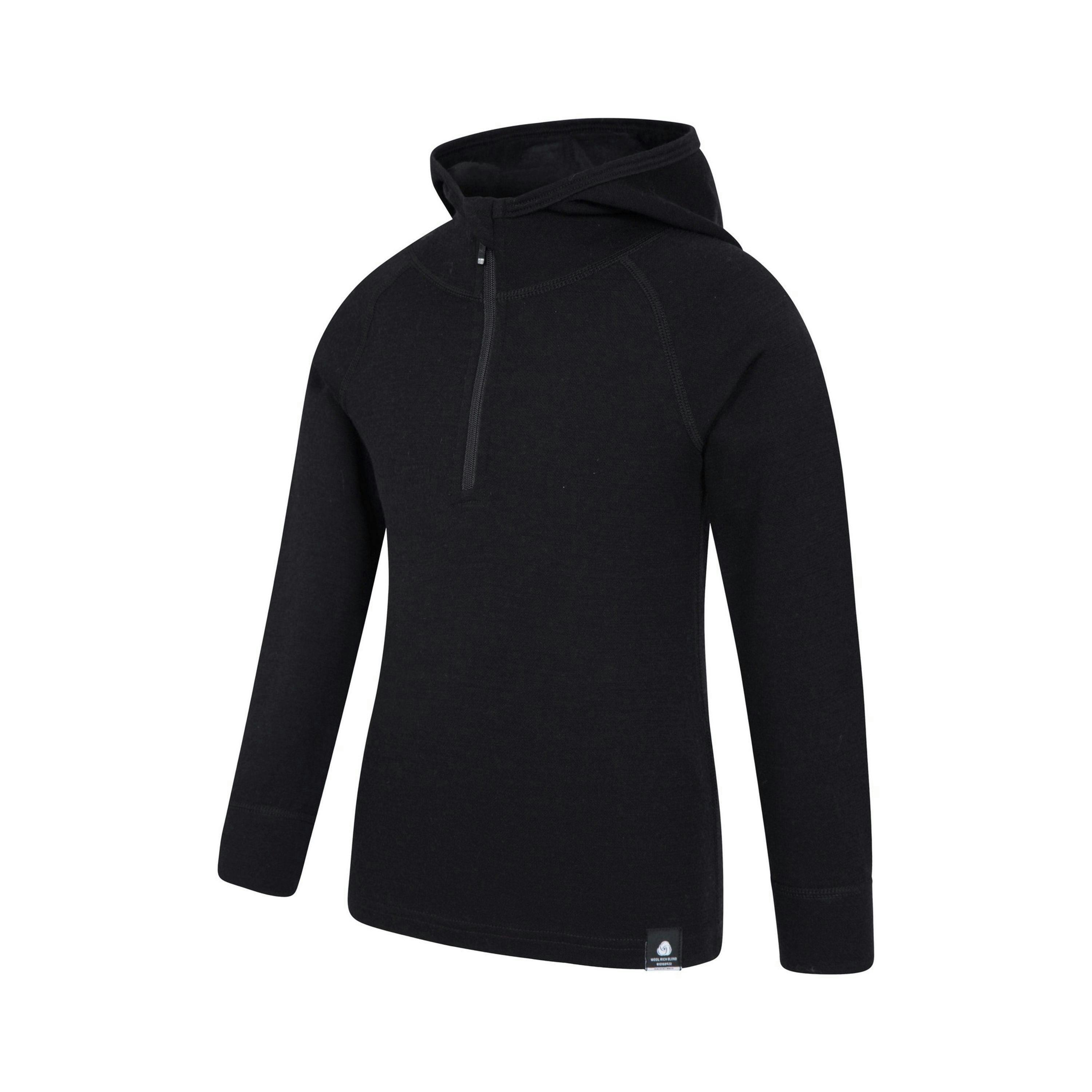 Mountain Warehouse Childrens/Kids Merino Wool Hoodie , view 4 of 5