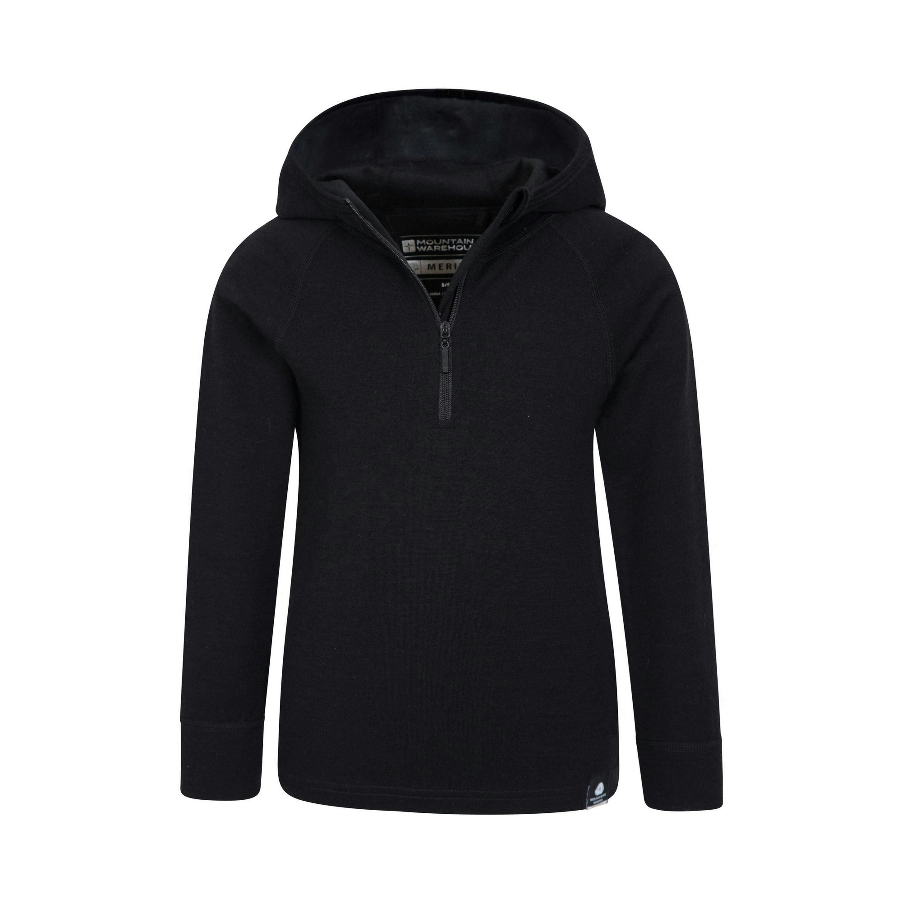 Mountain Warehouse Childrens/Kids Merino Wool Hoodie , view 5 of 5
