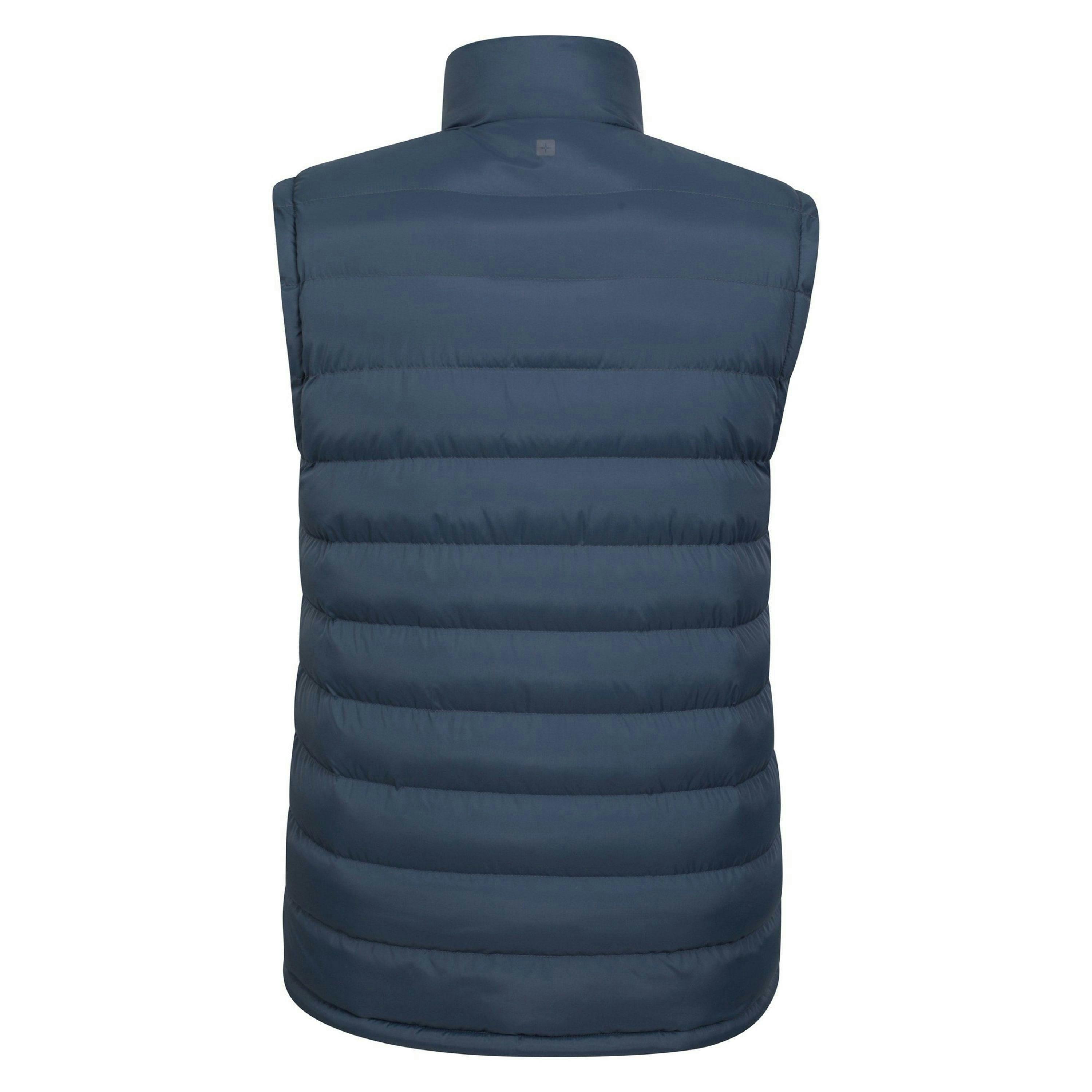 Mountain Warehouse Mens Seasons Faux Fur Lined Padded Gilet , view 2 of 4