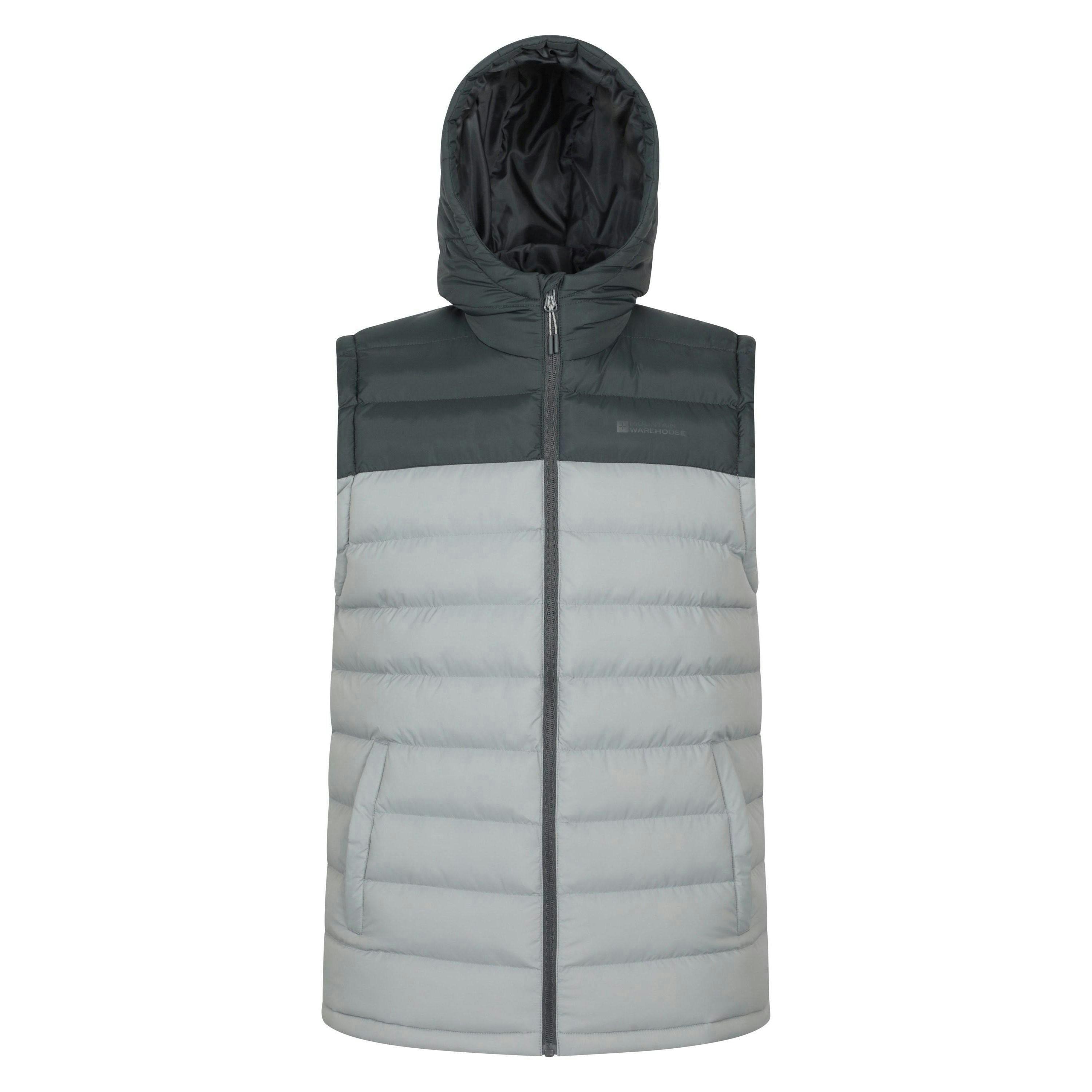 Mountain Warehouse Mens Seasons Hooded Padded Gilet , view 1 of 1